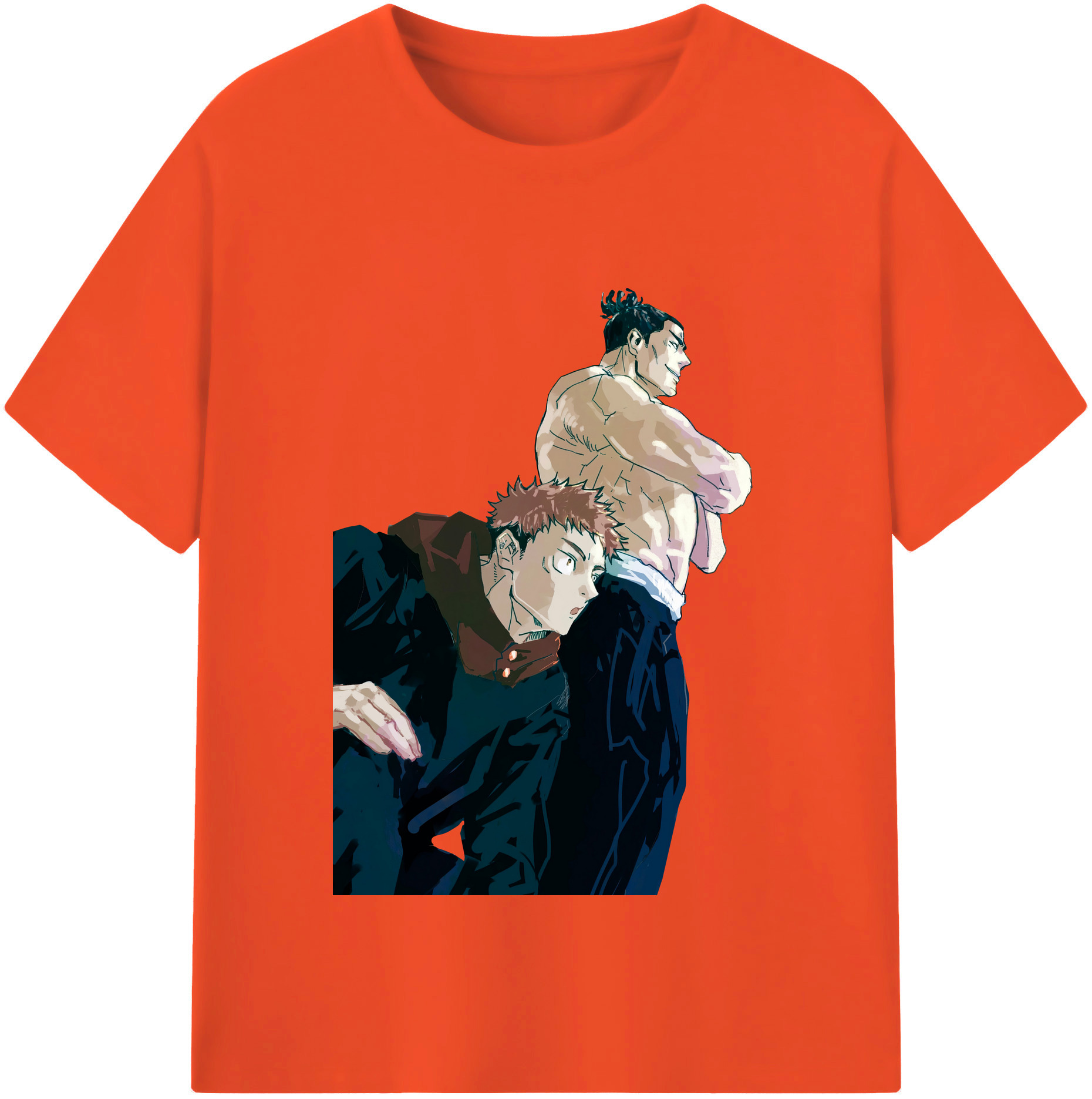 （画像用） 呪術廻戦 Jujutsu Kaisen 綿100％半袖Tシャツ（フロントプリント）