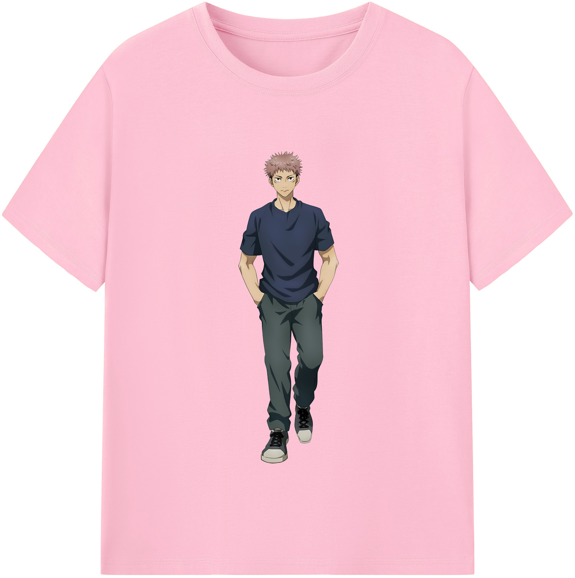 （画像用） 呪術廻戦 Jujutsu Kaisen 綿100％半袖Tシャツ（フロントプリント）