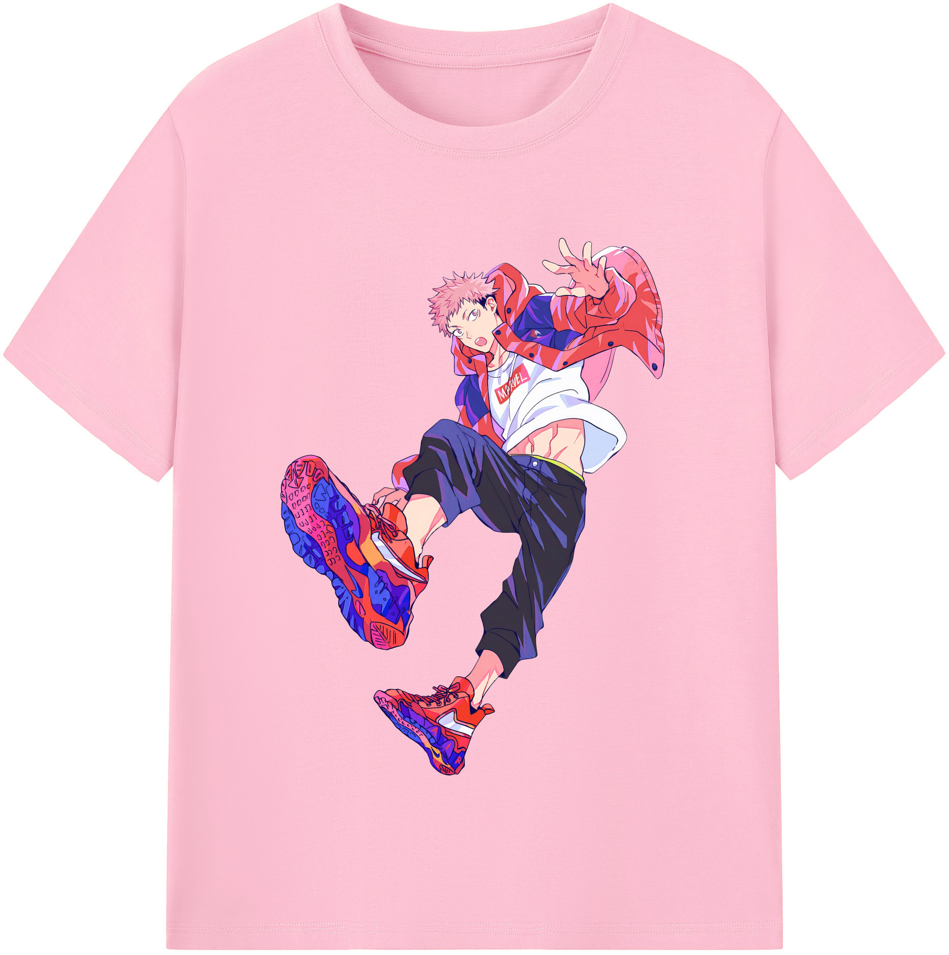 （画像用） 呪術廻戦 Jujutsu Kaisen 綿100％半袖Tシャツ（フロントプリント）