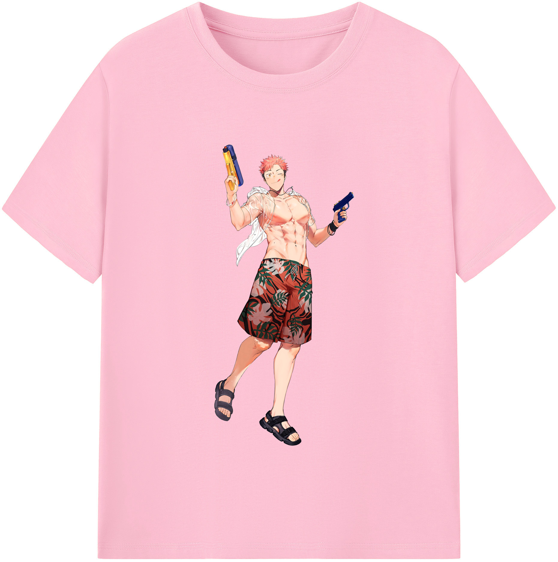 （画像用） 呪術廻戦 Jujutsu Kaisen 綿100％半袖Tシャツ（フロントプリント）