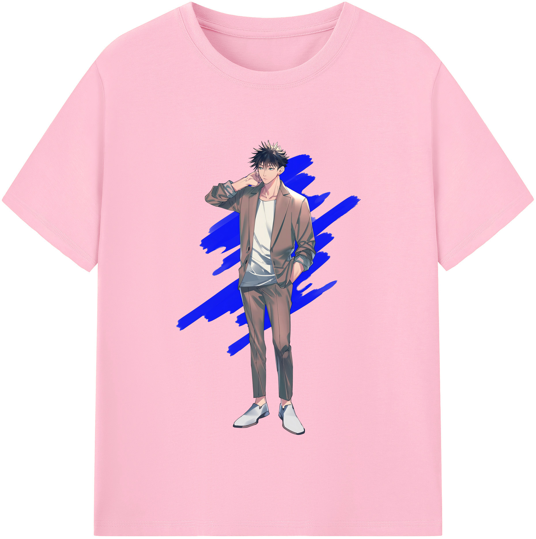 （画像用） 呪術廻戦 Jujutsu Kaisen 綿100％半袖Tシャツ（フロントプリント）
