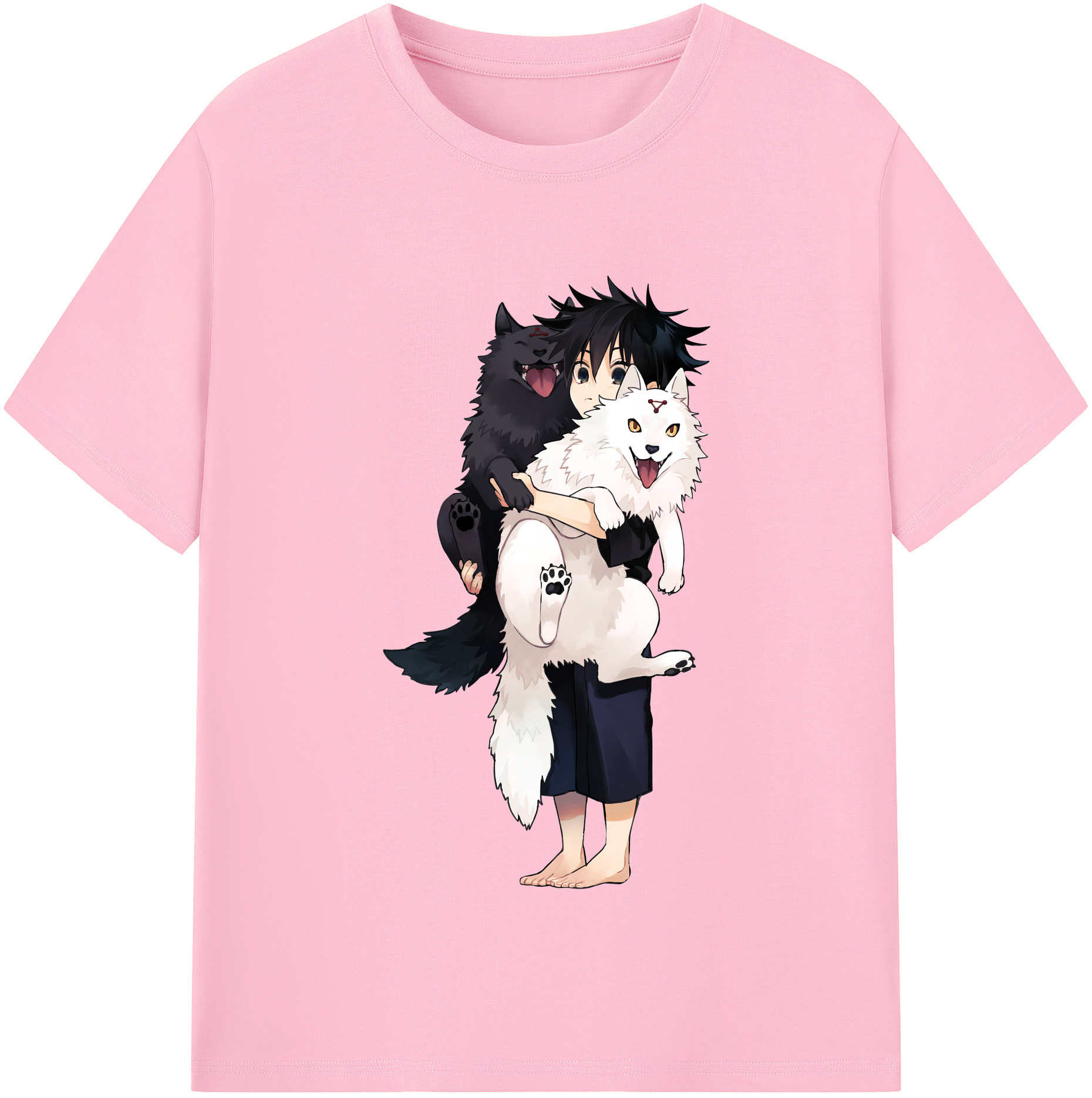 （画像用） 呪術廻戦 Jujutsu Kaisen 綿100％半袖Tシャツ（フロントプリント）