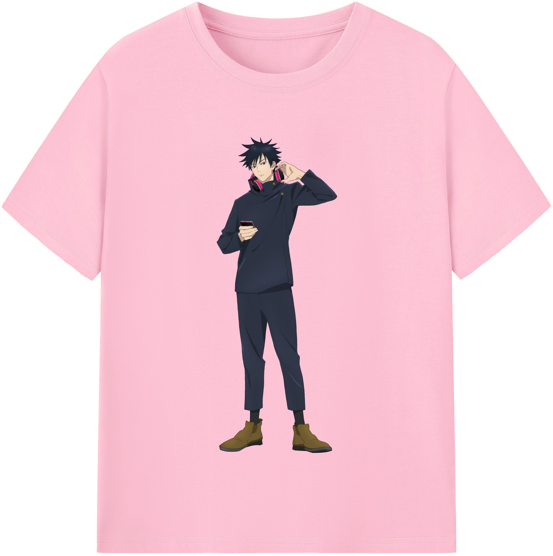 （画像用） 呪術廻戦 Jujutsu Kaisen 綿100％半袖Tシャツ（フロントプリント）