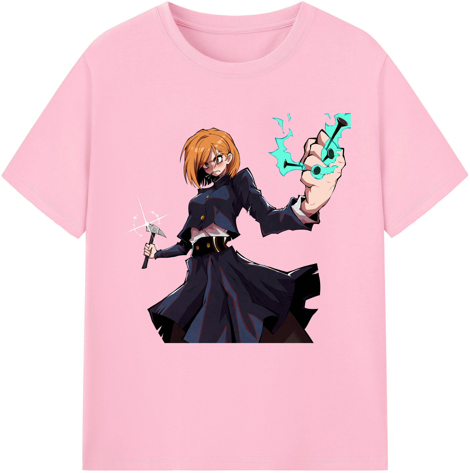 （画像用） 呪術廻戦 Jujutsu Kaisen 綿100％半袖Tシャツ（フロントプリント）