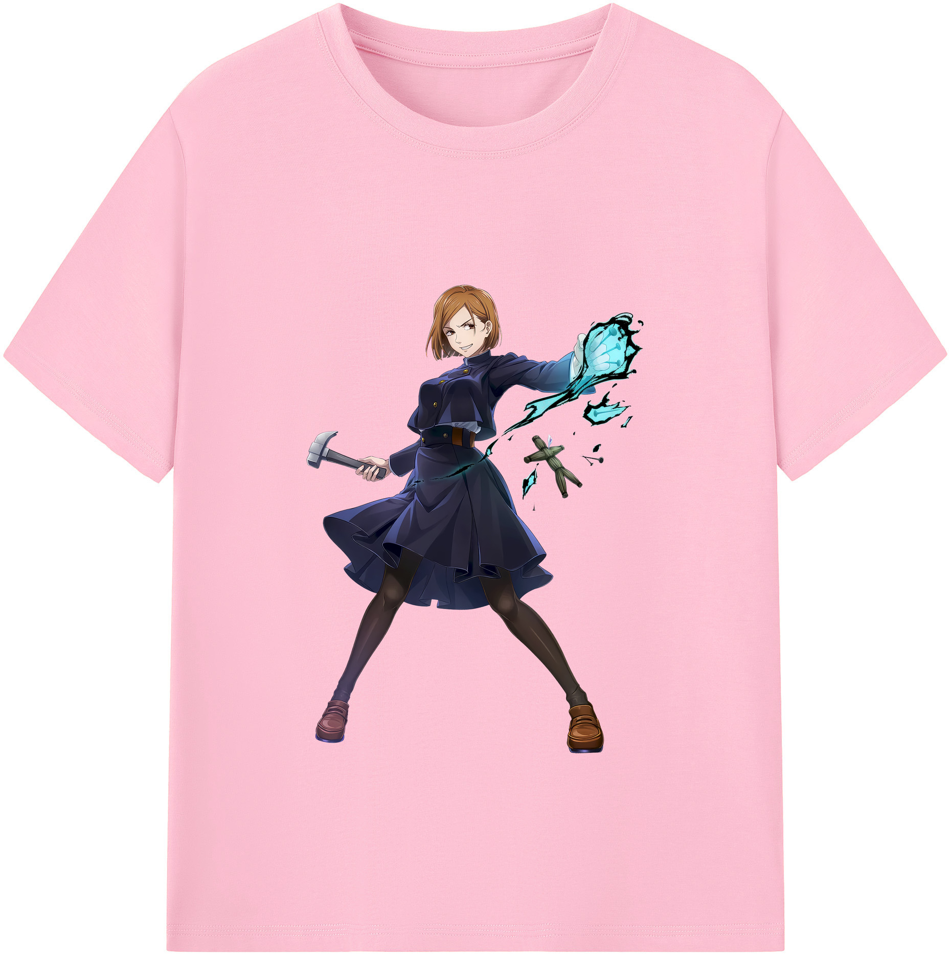 （画像用） 呪術廻戦 Jujutsu Kaisen 綿100％半袖Tシャツ（フロントプリント）