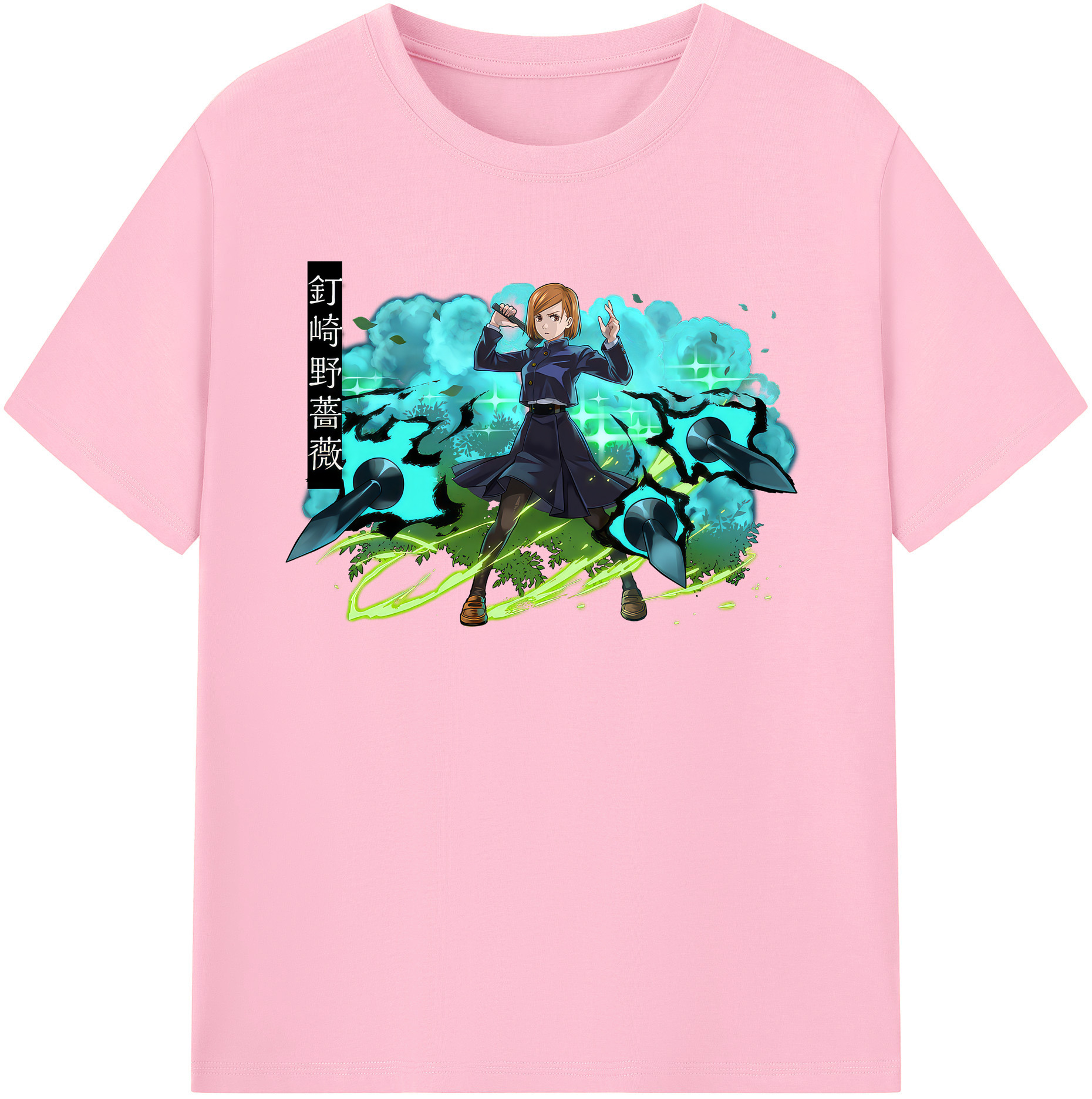 （画像用） 呪術廻戦 Jujutsu Kaisen 綿100％半袖Tシャツ（フロントプリント）
