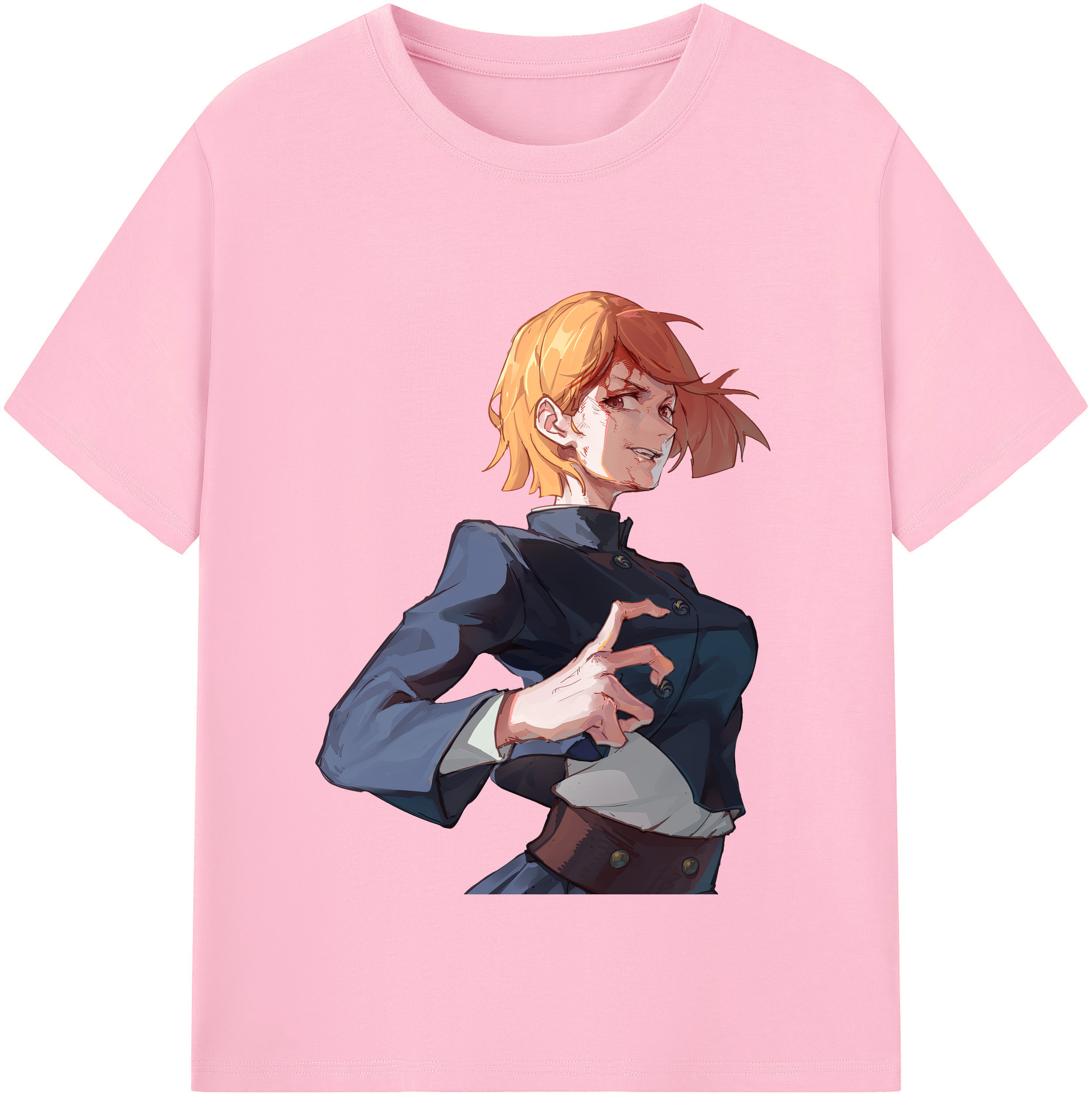 （画像用） 呪術廻戦 Jujutsu Kaisen 綿100％半袖Tシャツ（フロントプリント）