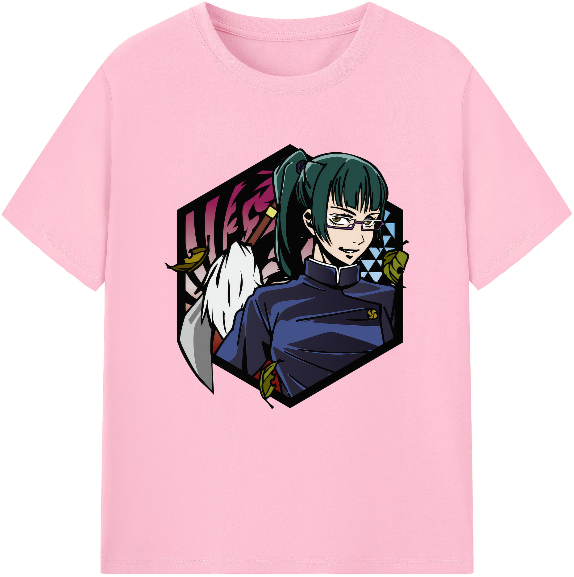 （画像用） 呪術廻戦 Jujutsu Kaisen 綿100％半袖Tシャツ（フロントプリント）