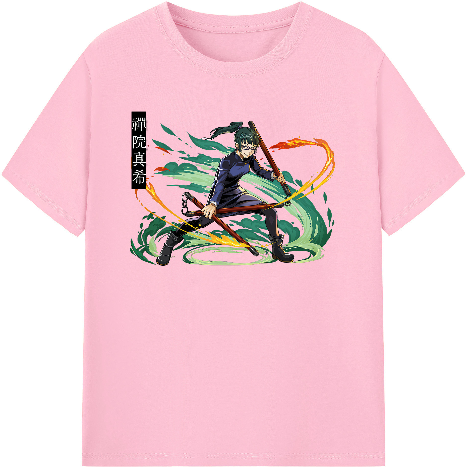 （画像用） 呪術廻戦 Jujutsu Kaisen 綿100％半袖Tシャツ（フロントプリント）