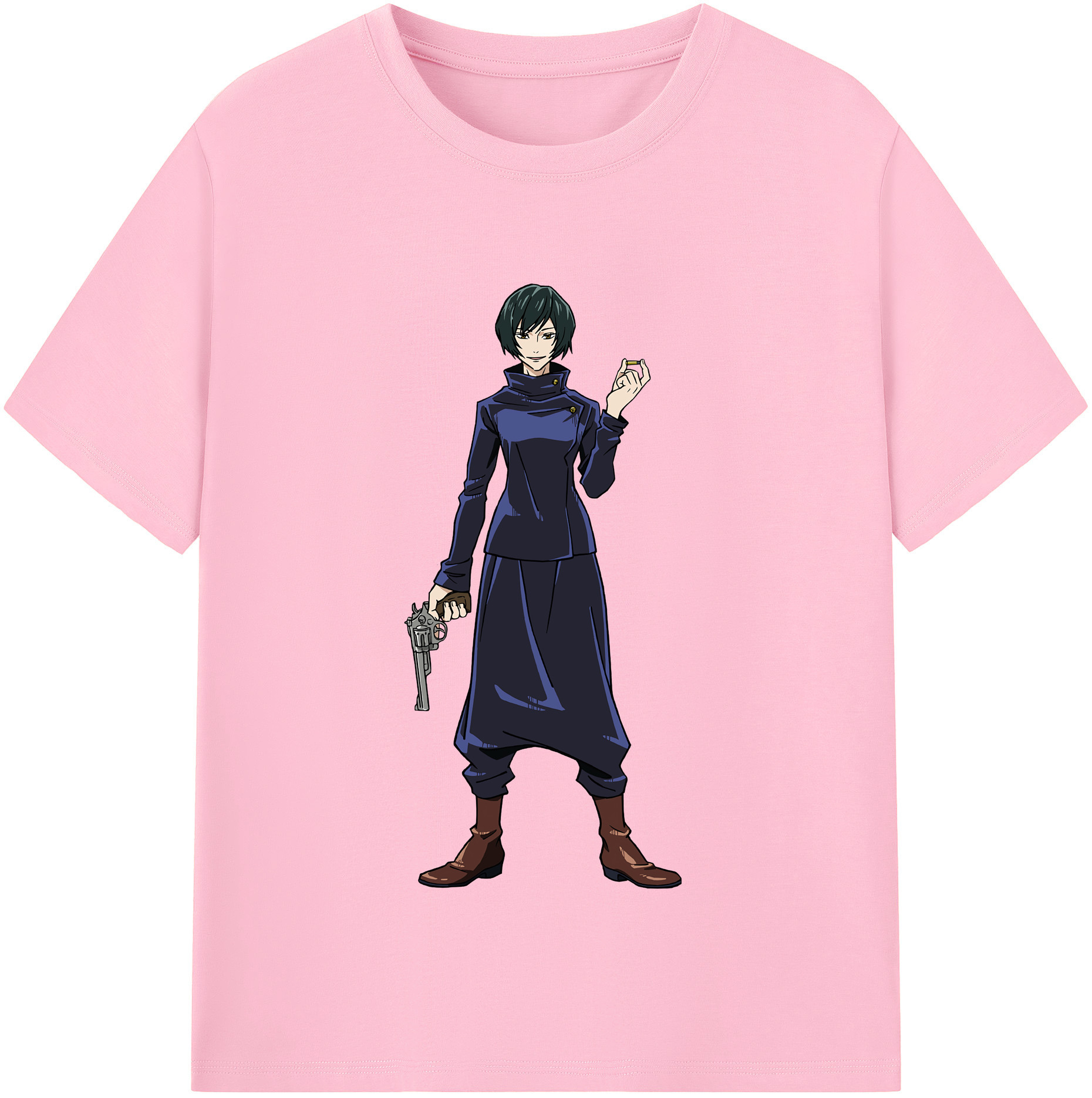 （画像用） 呪術廻戦 Jujutsu Kaisen 綿100％半袖Tシャツ（フロントプリント）