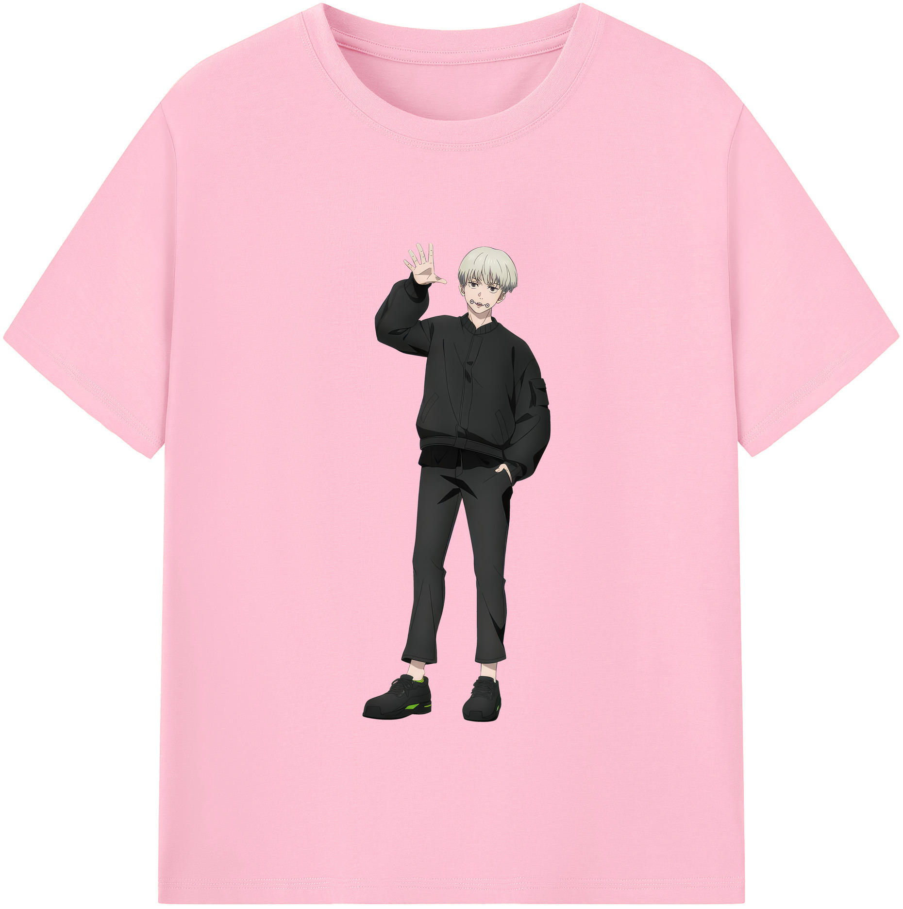 （画像用） 呪術廻戦 Jujutsu Kaisen 綿100％半袖Tシャツ（フロントプリント）