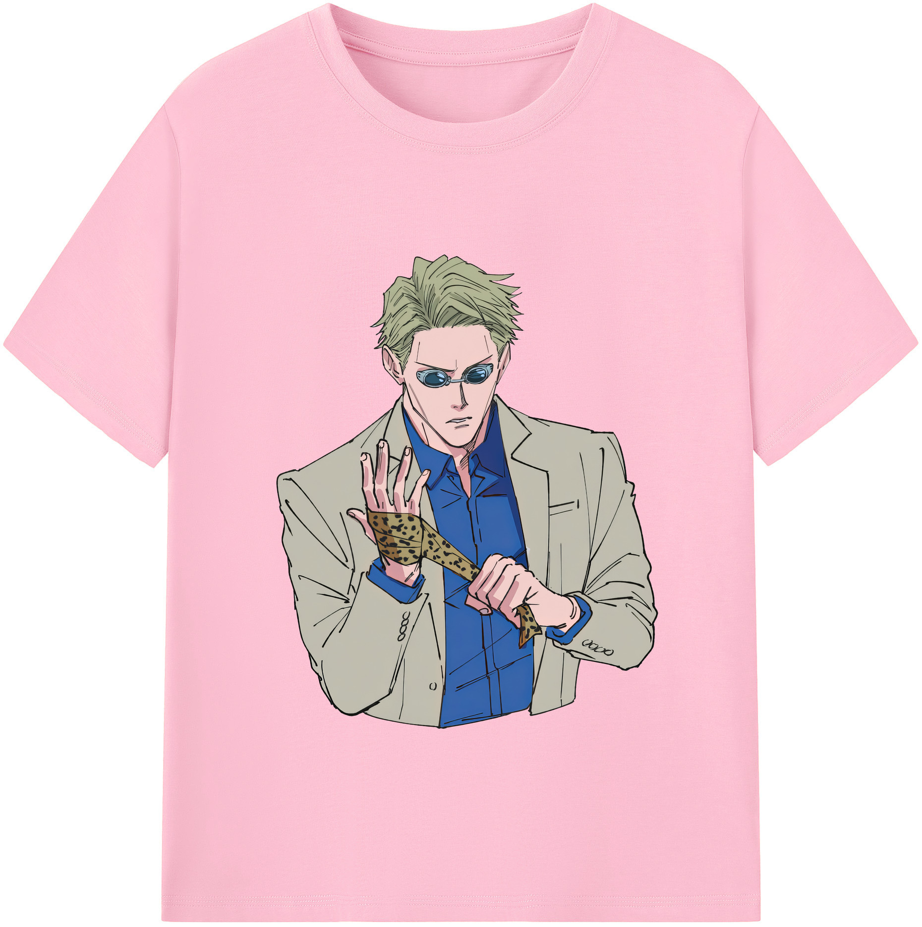 （画像用） 呪術廻戦 Jujutsu Kaisen 綿100％半袖Tシャツ（フロントプリント）