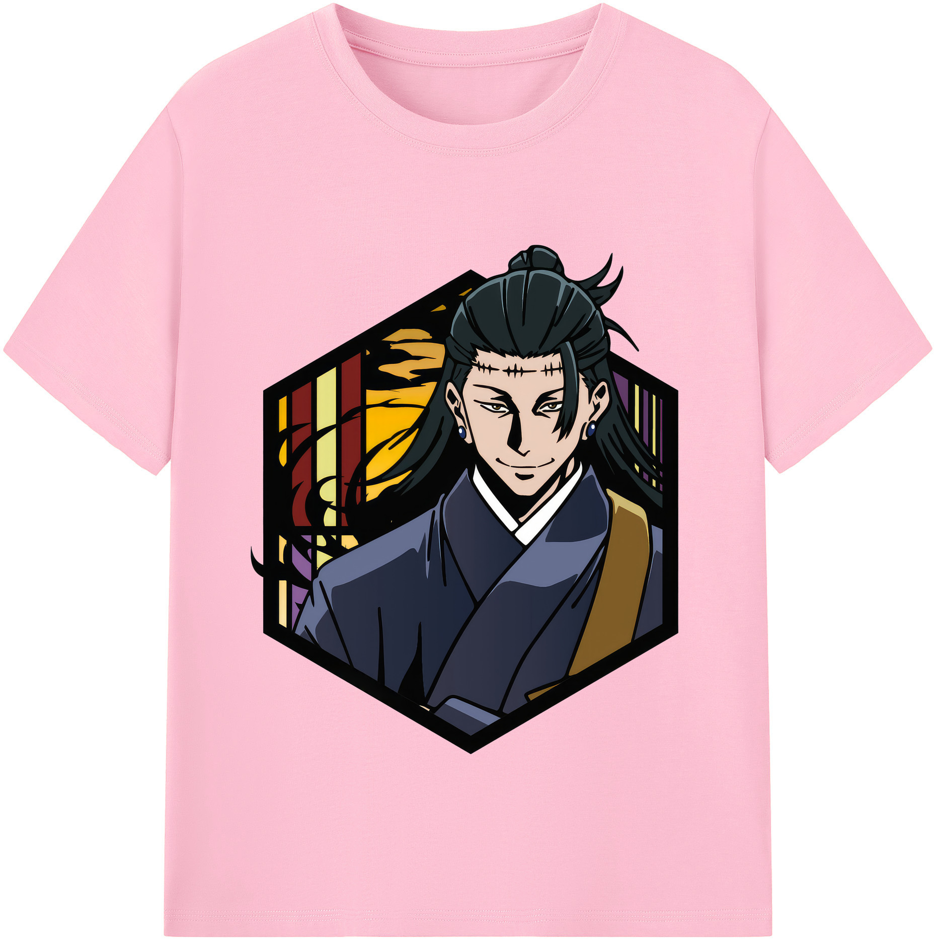 （画像用） 呪術廻戦 Jujutsu Kaisen 綿100％半袖Tシャツ（フロントプリント）