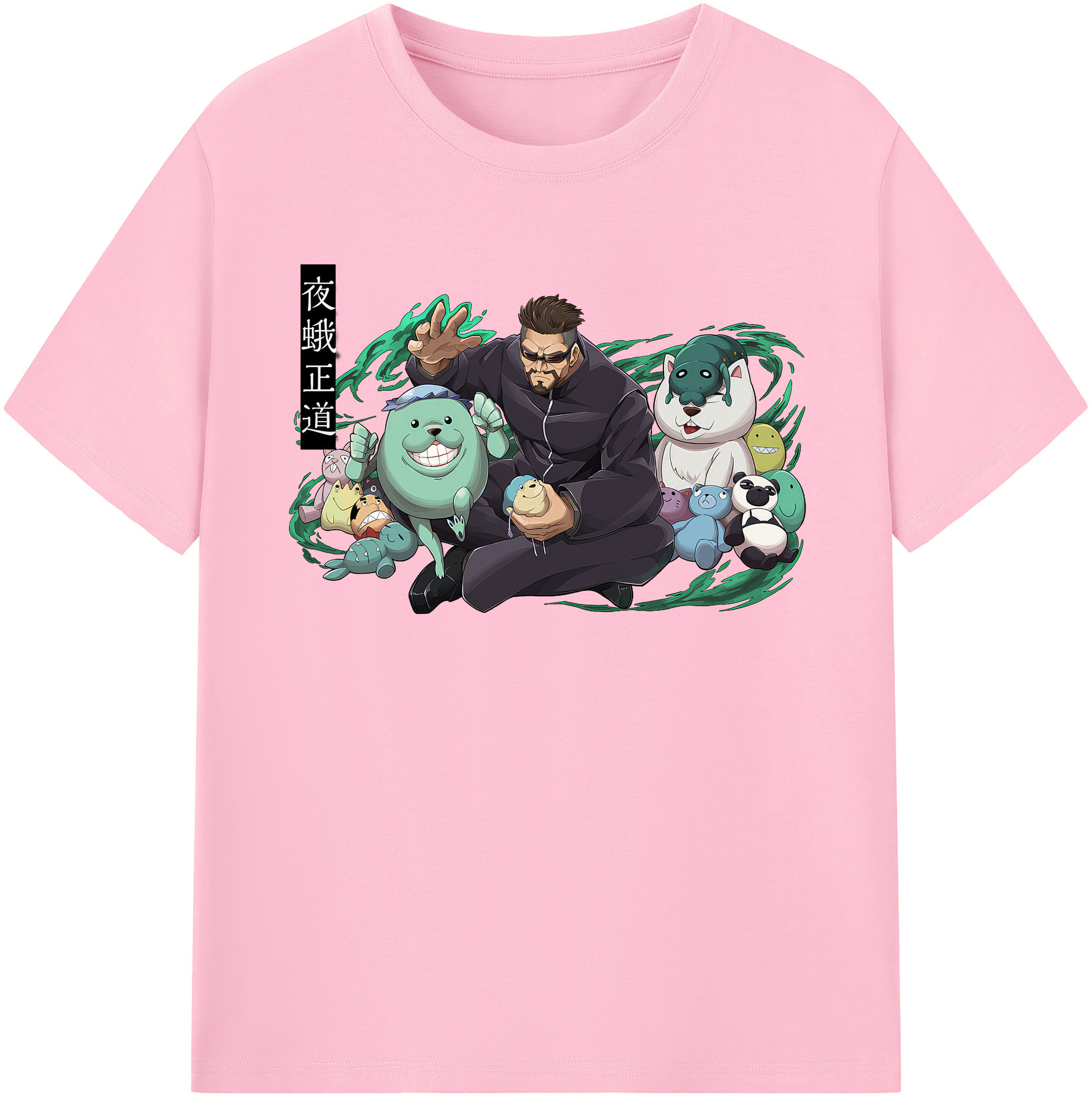 （画像用） 呪術廻戦 Jujutsu Kaisen 綿100％半袖Tシャツ（フロントプリント）