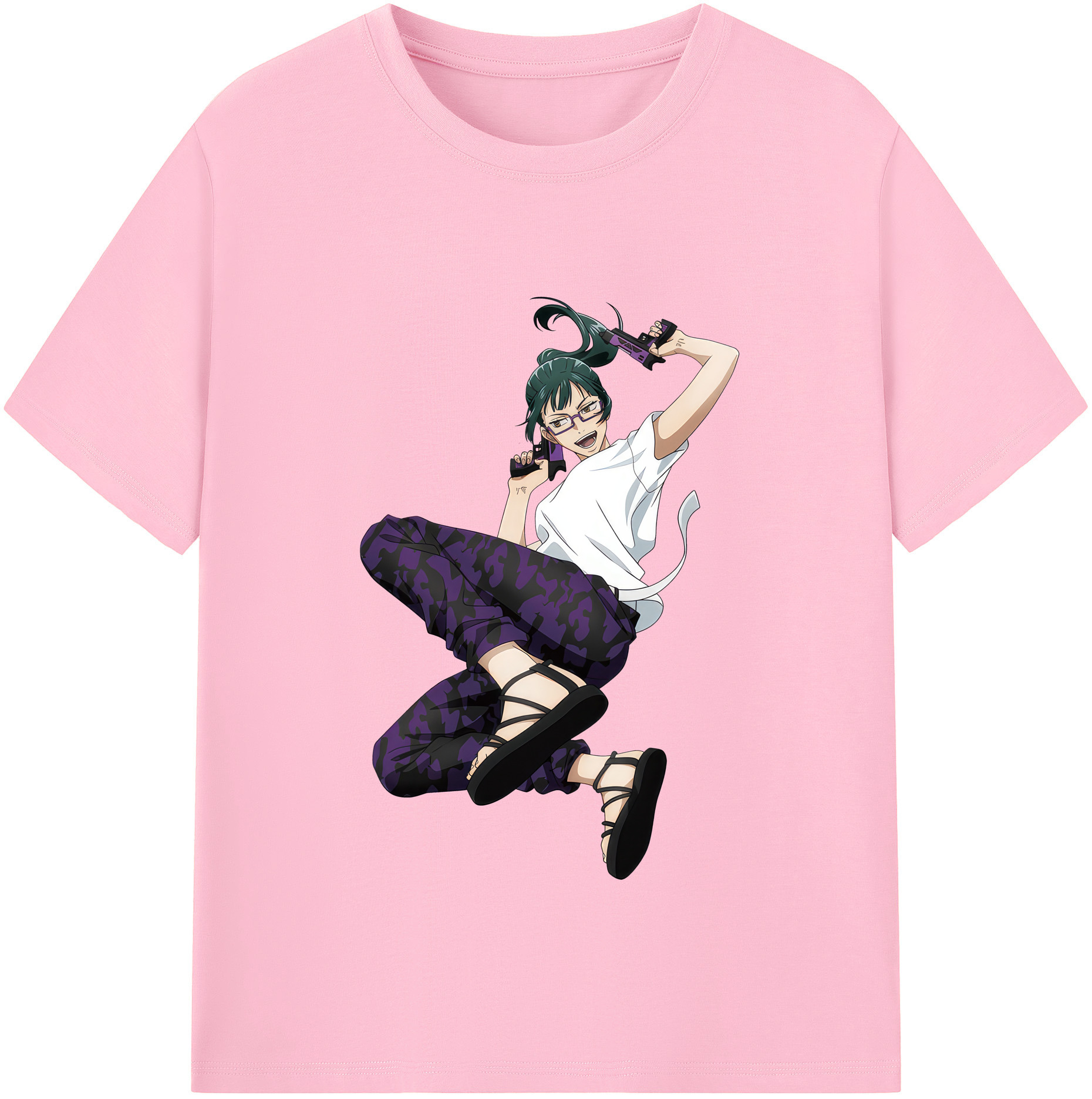（画像用） 呪術廻戦 Jujutsu Kaisen 綿100％半袖Tシャツ（フロントプリント）