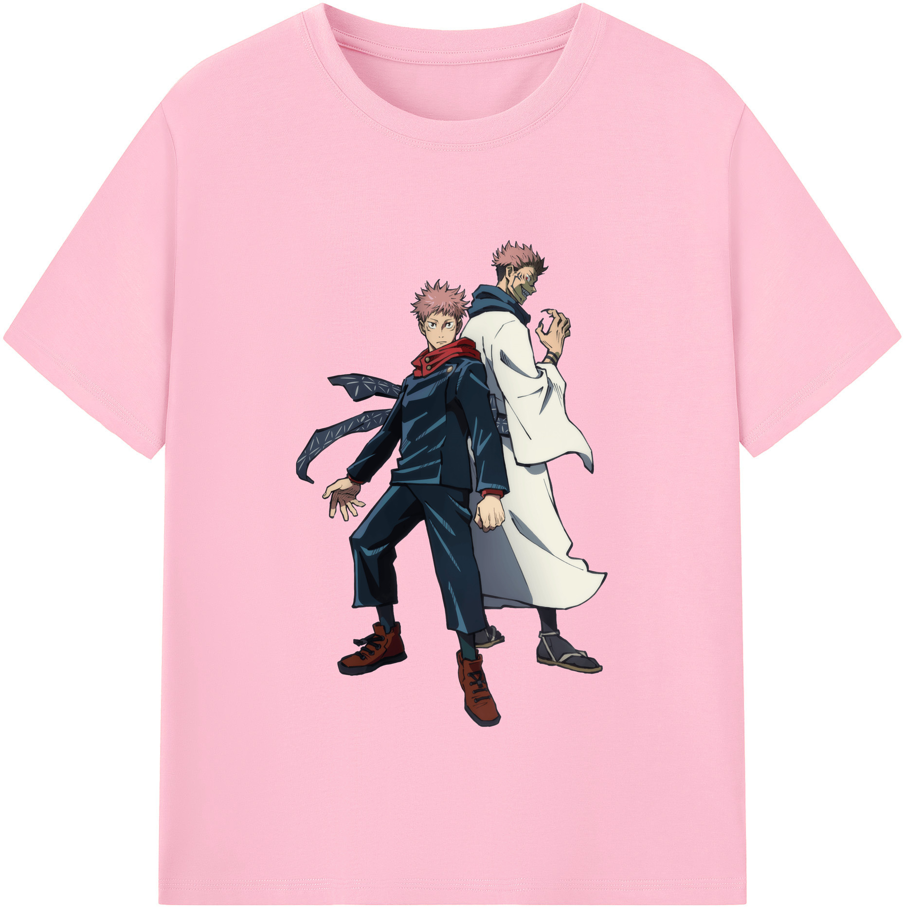 （画像用） 呪術廻戦 Jujutsu Kaisen 綿100％半袖Tシャツ（フロントプリント）