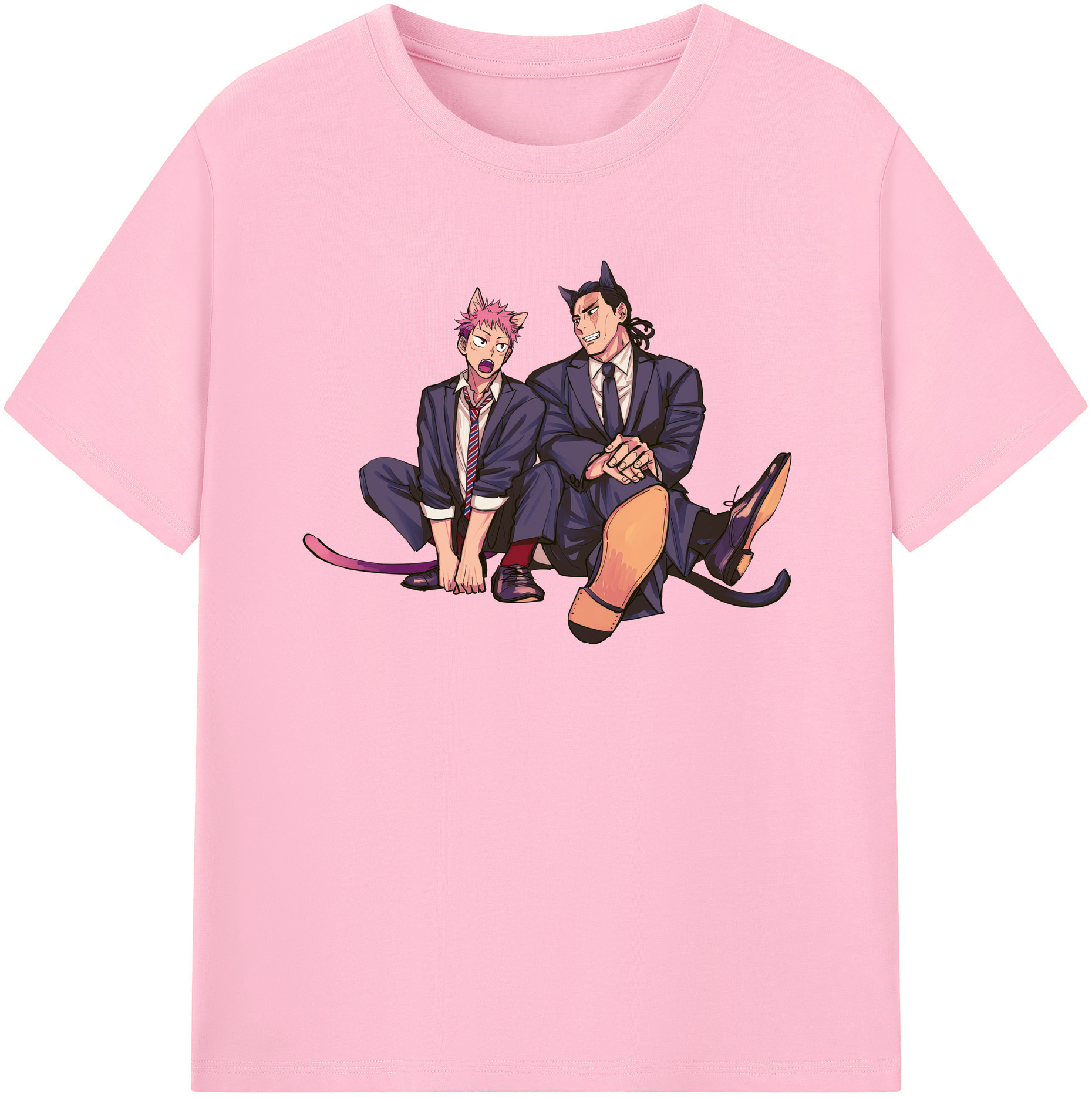 （画像用） 呪術廻戦 Jujutsu Kaisen 綿100％半袖Tシャツ（フロントプリント）