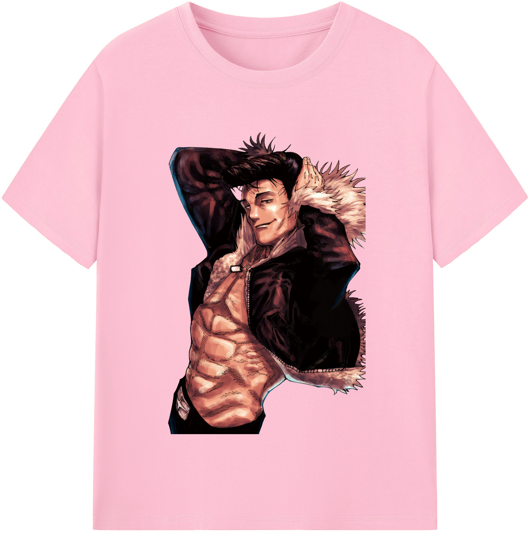 （画像用） 呪術廻戦 Jujutsu Kaisen 綿100％半袖Tシャツ（フロントプリント）