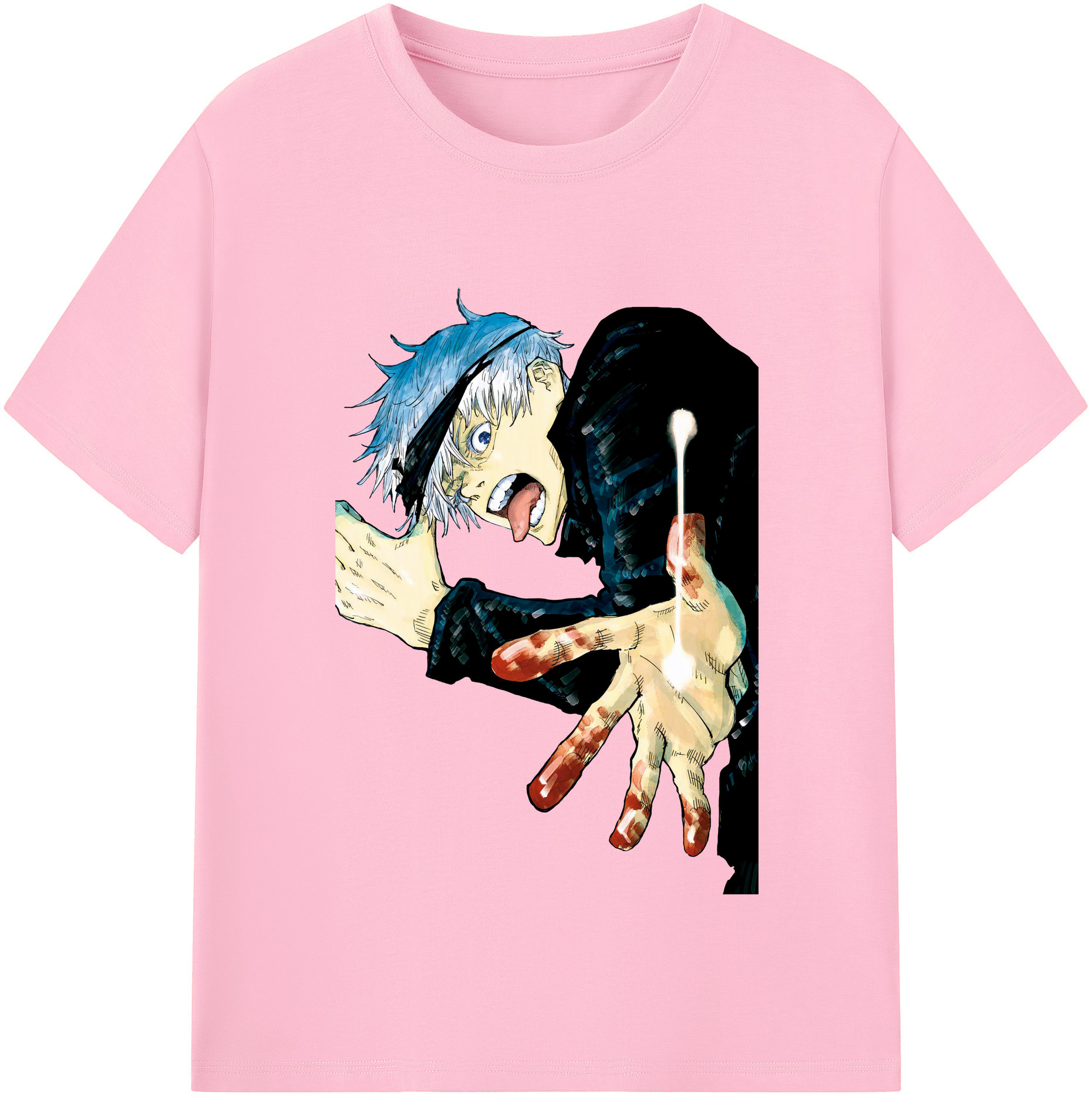 （画像用） 呪術廻戦 Jujutsu Kaisen 綿100％半袖Tシャツ（フロントプリント）