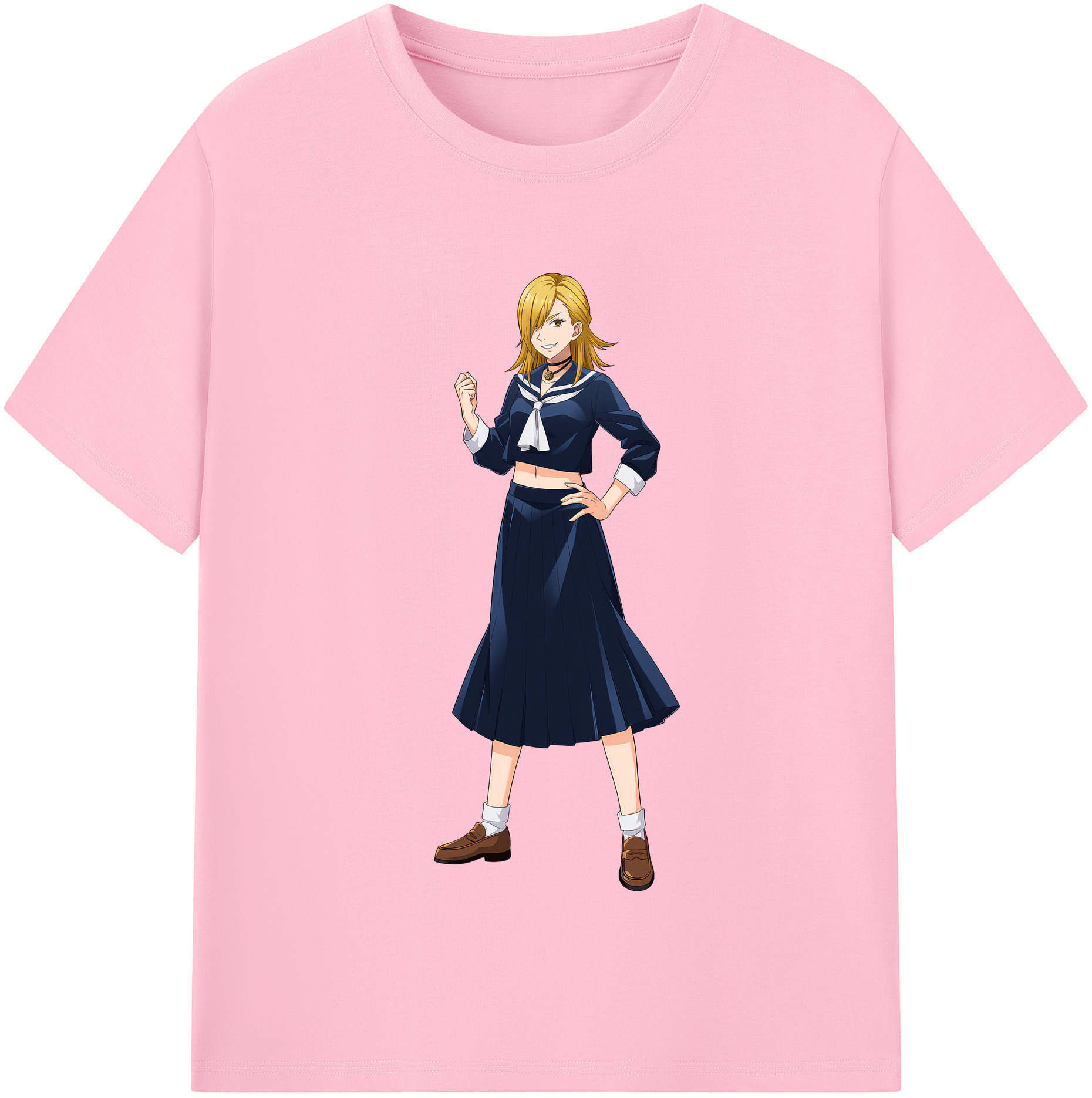 （画像用） 呪術廻戦 Jujutsu Kaisen 綿100％半袖Tシャツ（フロントプリント）