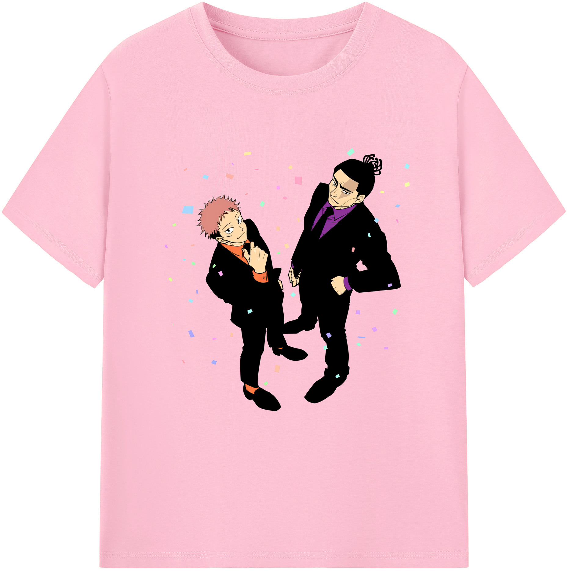 （画像用） 呪術廻戦 Jujutsu Kaisen 綿100％半袖Tシャツ（フロントプリント）