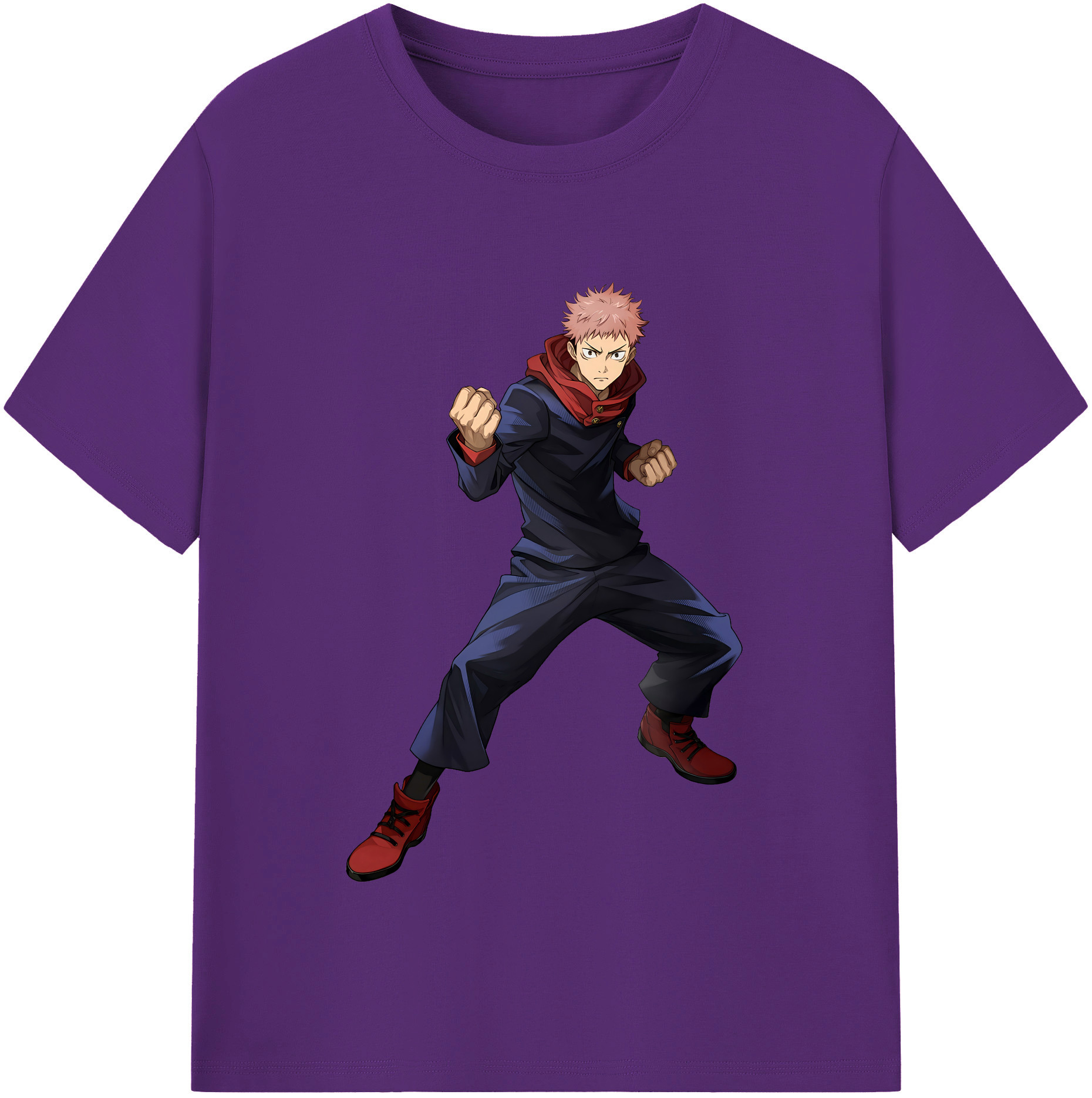 （画像用） 呪術廻戦 Jujutsu Kaisen 綿100％半袖Tシャツ（フロントプリント）