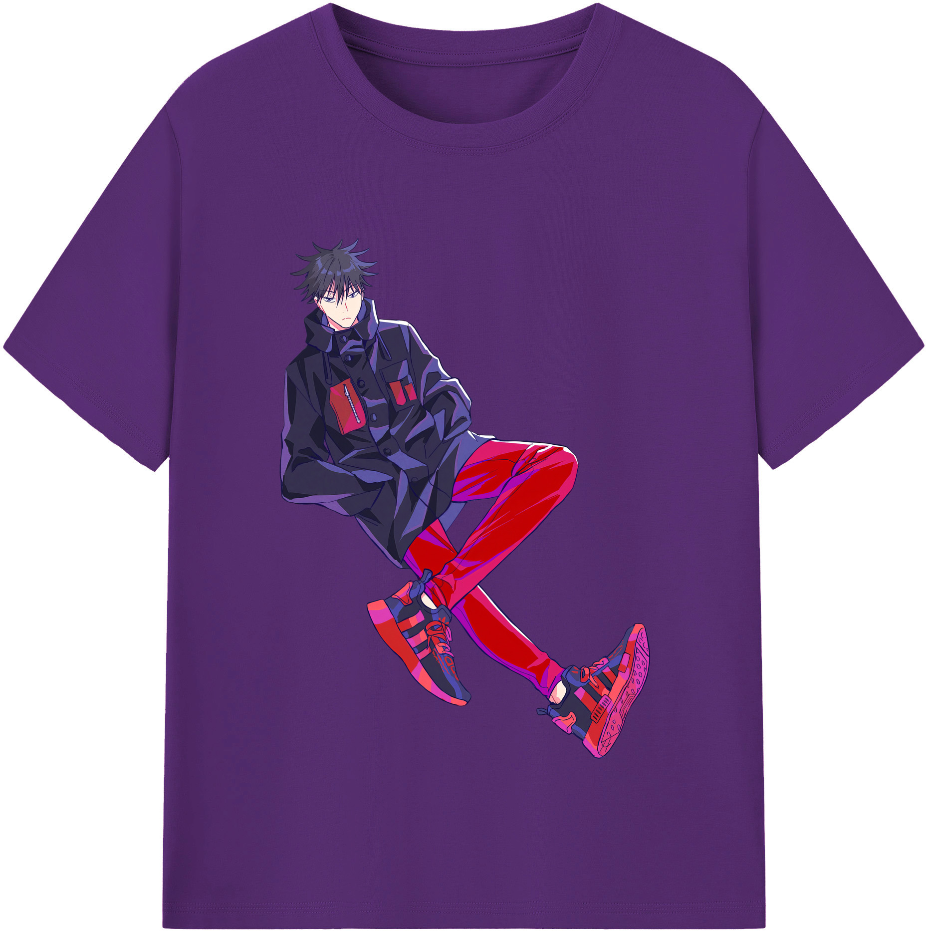（画像用） 呪術廻戦 Jujutsu Kaisen 綿100％半袖Tシャツ（フロントプリント）