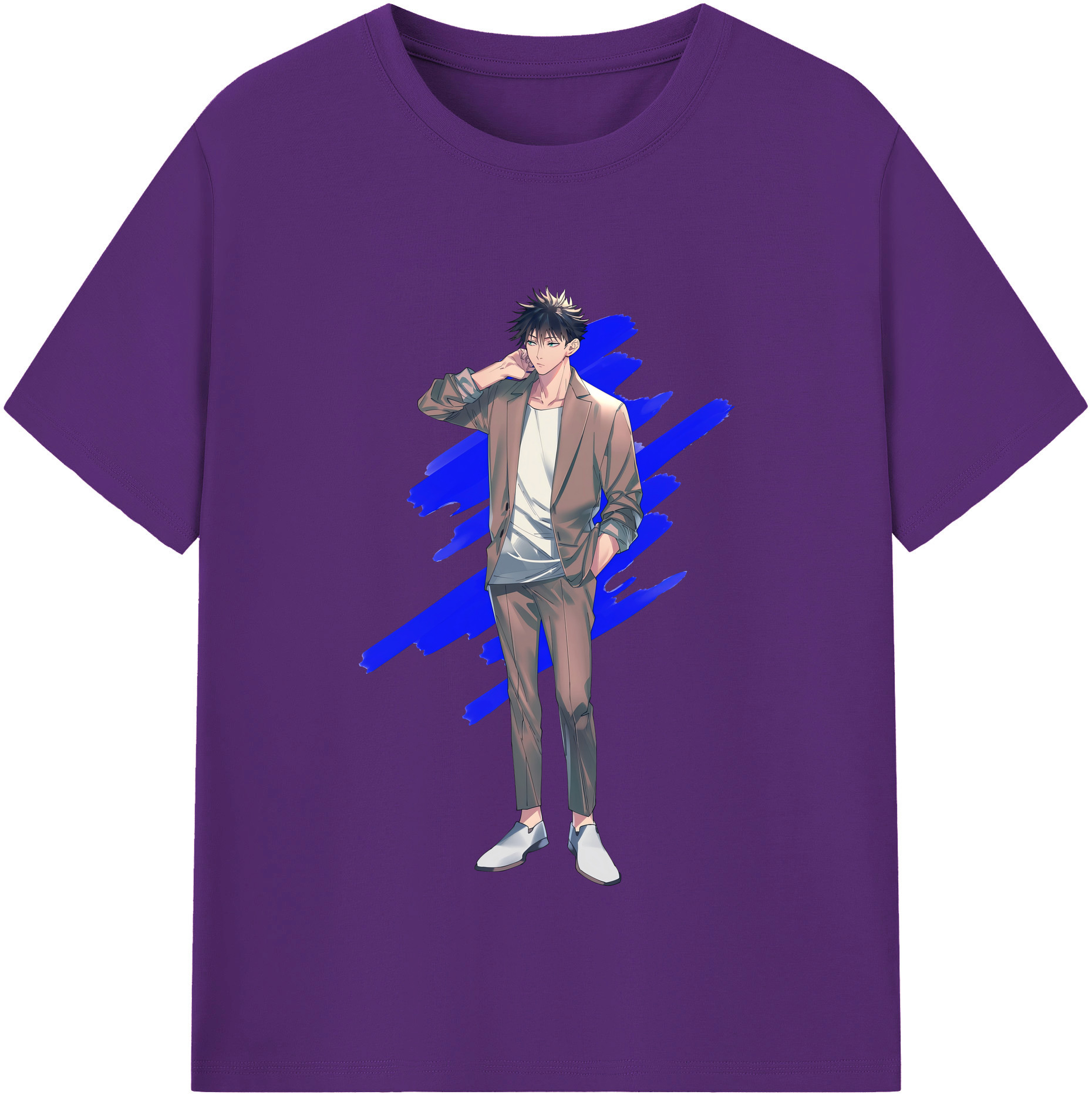 （画像用） 呪術廻戦 Jujutsu Kaisen 綿100％半袖Tシャツ（フロントプリント）