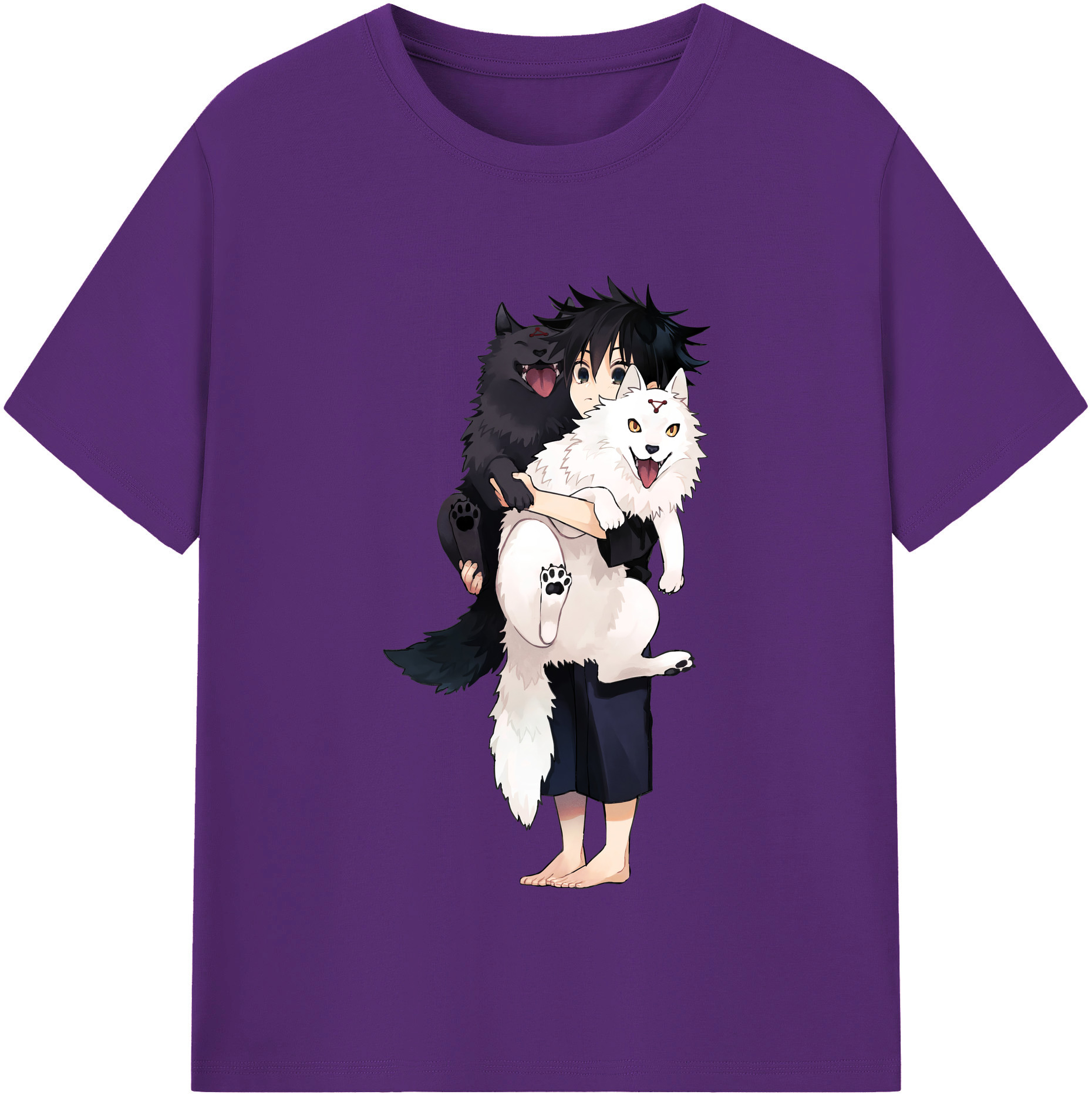 （画像用） 呪術廻戦 Jujutsu Kaisen 綿100％半袖Tシャツ（フロントプリント）