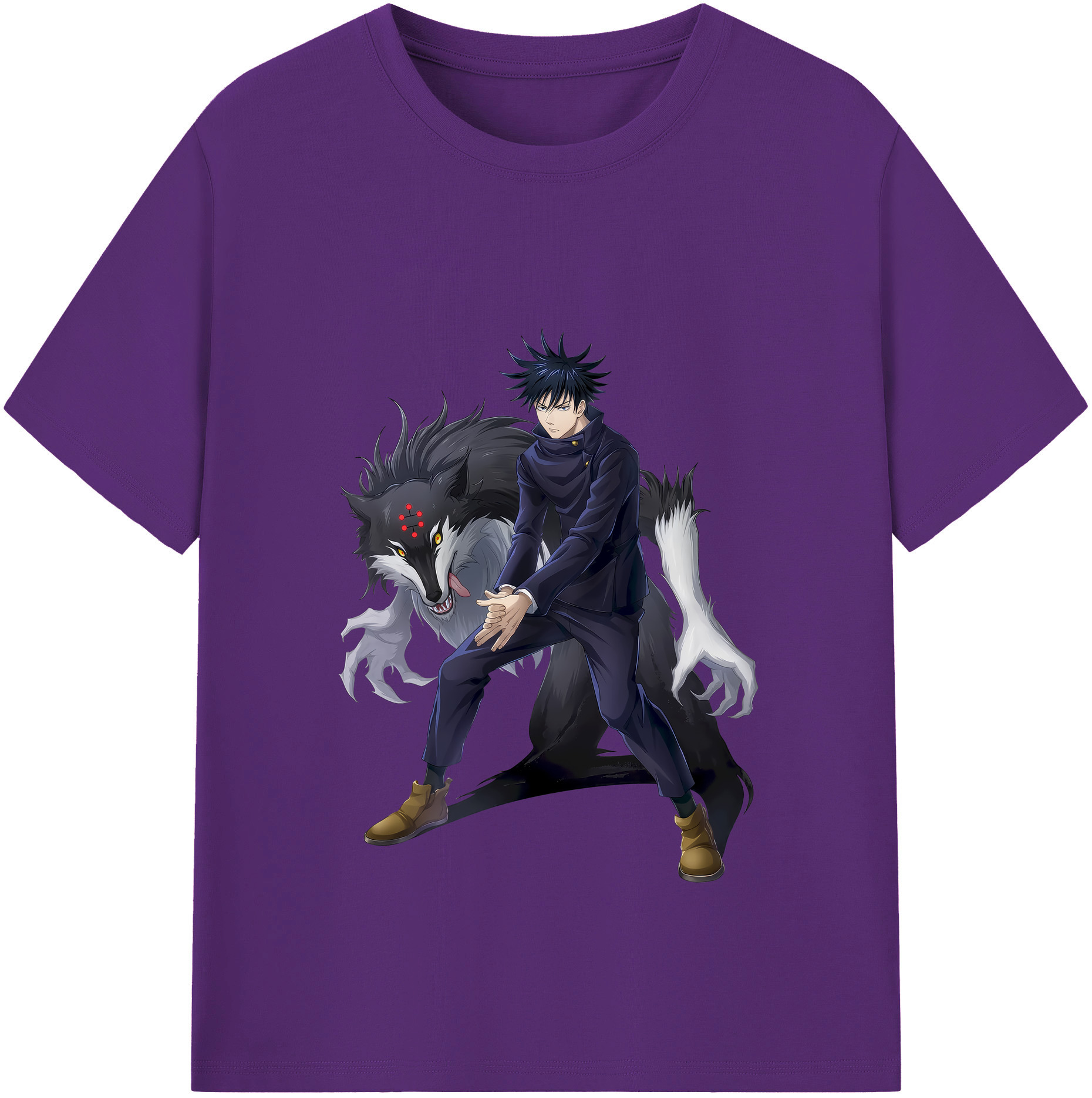 （画像用） 呪術廻戦 Jujutsu Kaisen 綿100％半袖Tシャツ（フロントプリント）