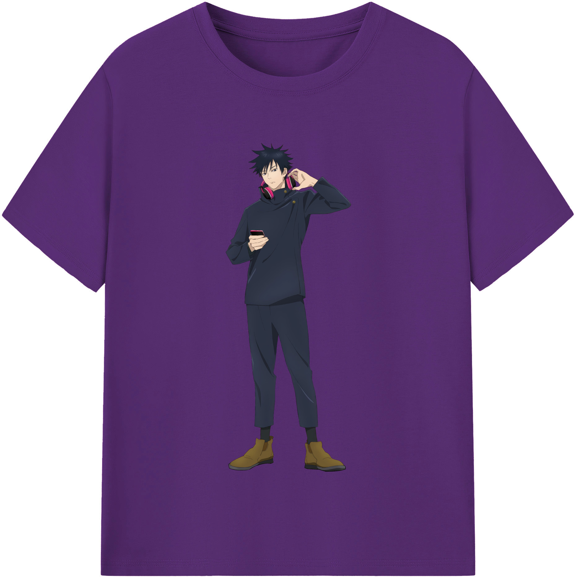 （画像用） 呪術廻戦 Jujutsu Kaisen 綿100％半袖Tシャツ（フロントプリント）