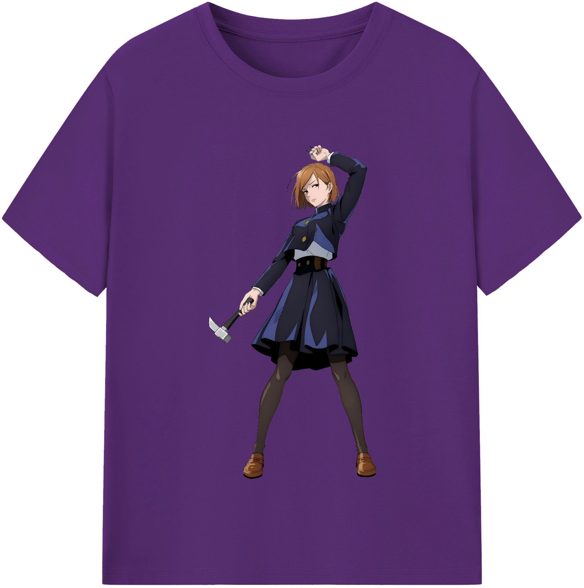 （画像用） 呪術廻戦 Jujutsu Kaisen 綿100％半袖Tシャツ（フロントプリント）