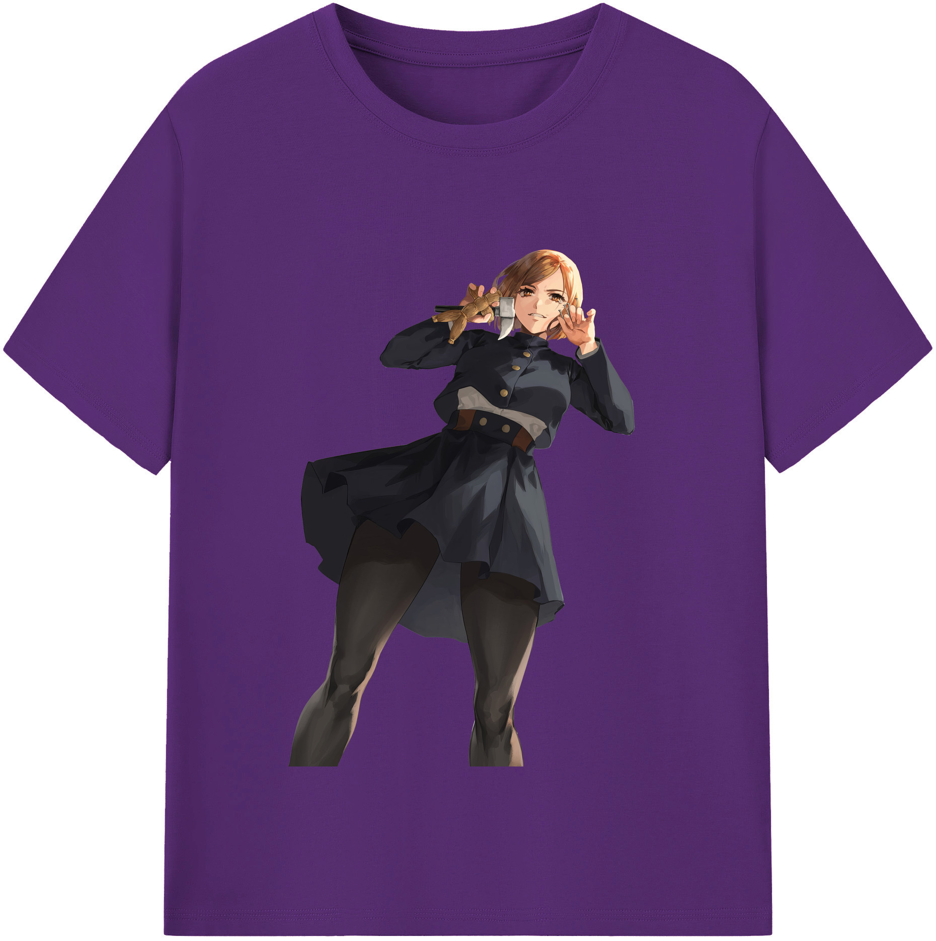 （画像用） 呪術廻戦 Jujutsu Kaisen 綿100％半袖Tシャツ（フロントプリント）