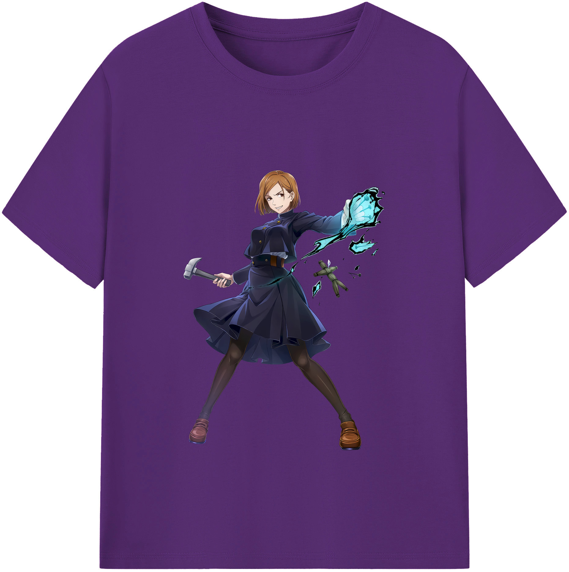 （画像用） 呪術廻戦 Jujutsu Kaisen 綿100％半袖Tシャツ（フロントプリント）