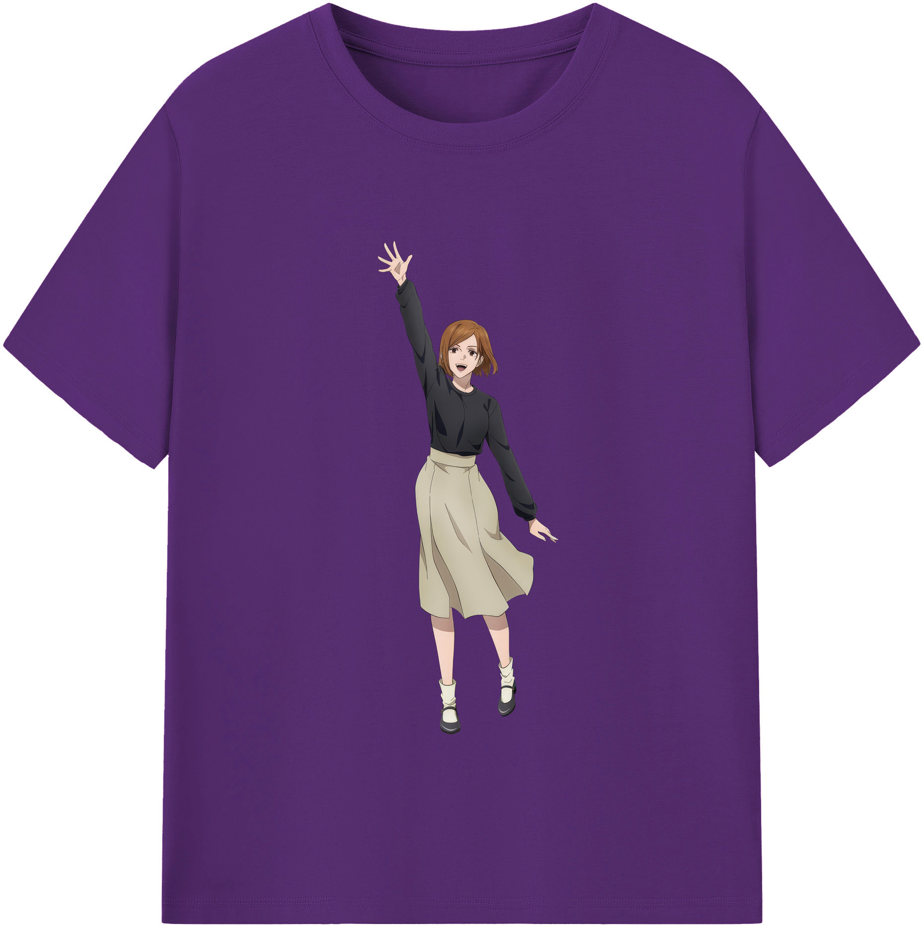 （画像用） 呪術廻戦 Jujutsu Kaisen 綿100％半袖Tシャツ（フロントプリント）