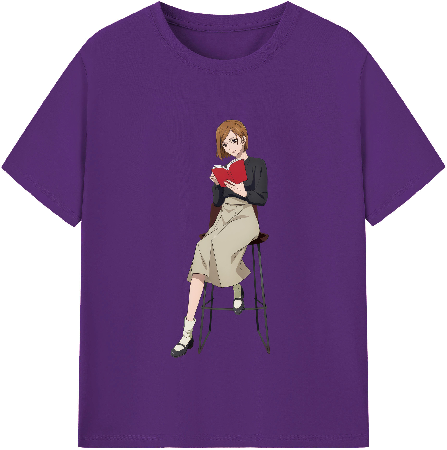 （画像用） 呪術廻戦 Jujutsu Kaisen 綿100％半袖Tシャツ（フロントプリント）