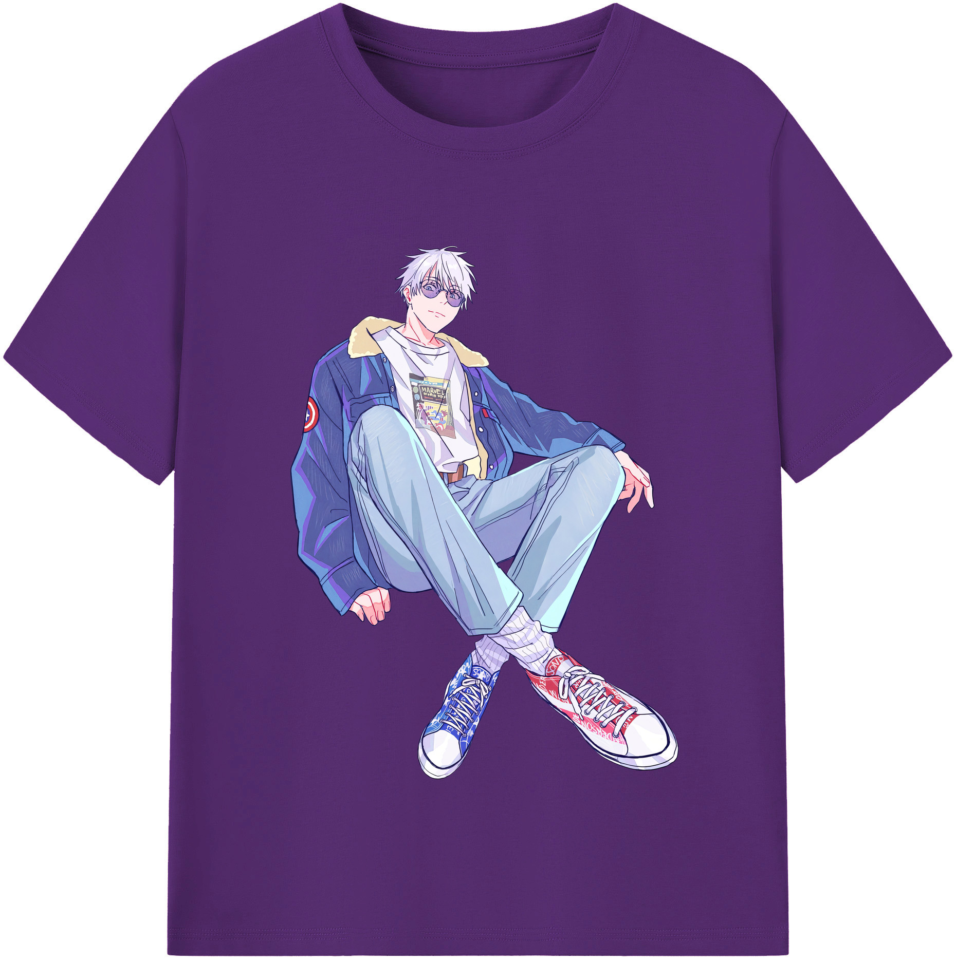 （画像用） 呪術廻戦 Jujutsu Kaisen 綿100％半袖Tシャツ（フロントプリント）