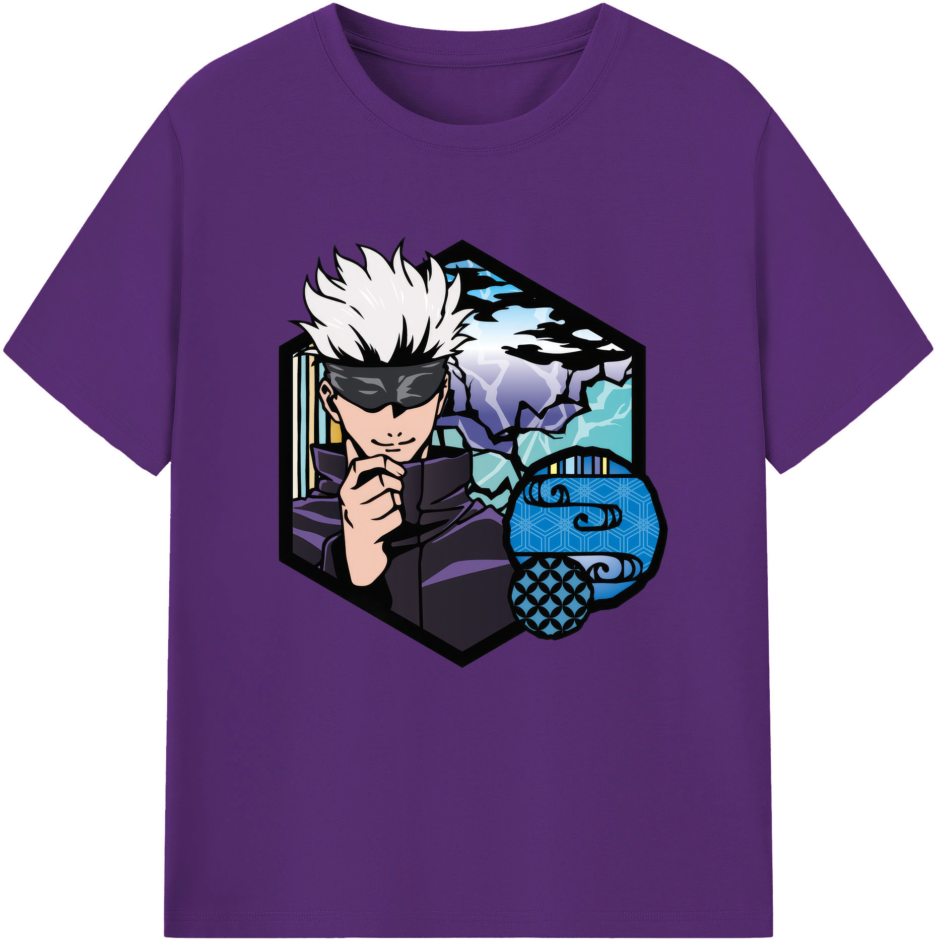 （画像用） 呪術廻戦 Jujutsu Kaisen 綿100％半袖Tシャツ（フロントプリント）