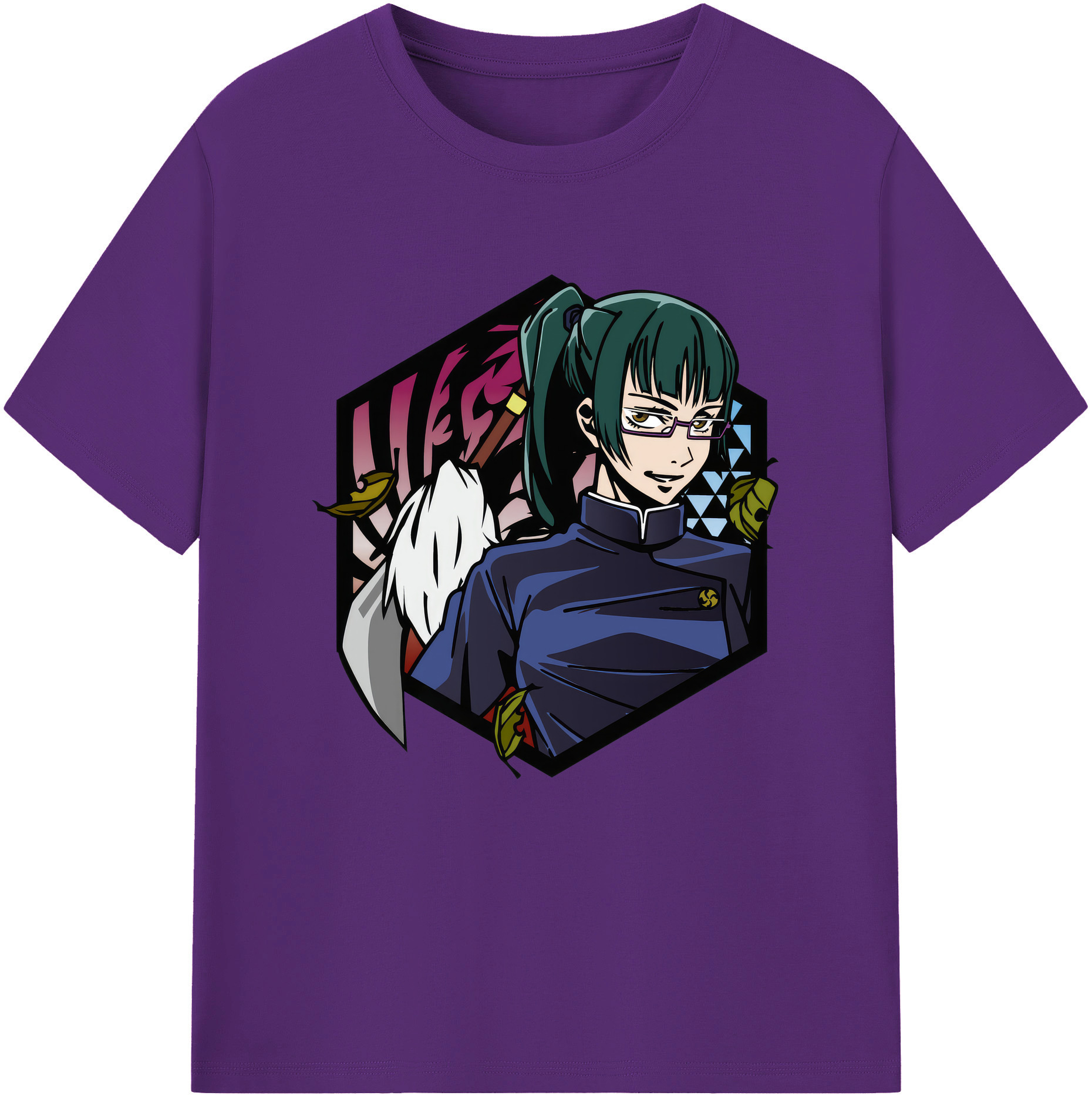 （画像用） 呪術廻戦 Jujutsu Kaisen 綿100％半袖Tシャツ（フロントプリント）