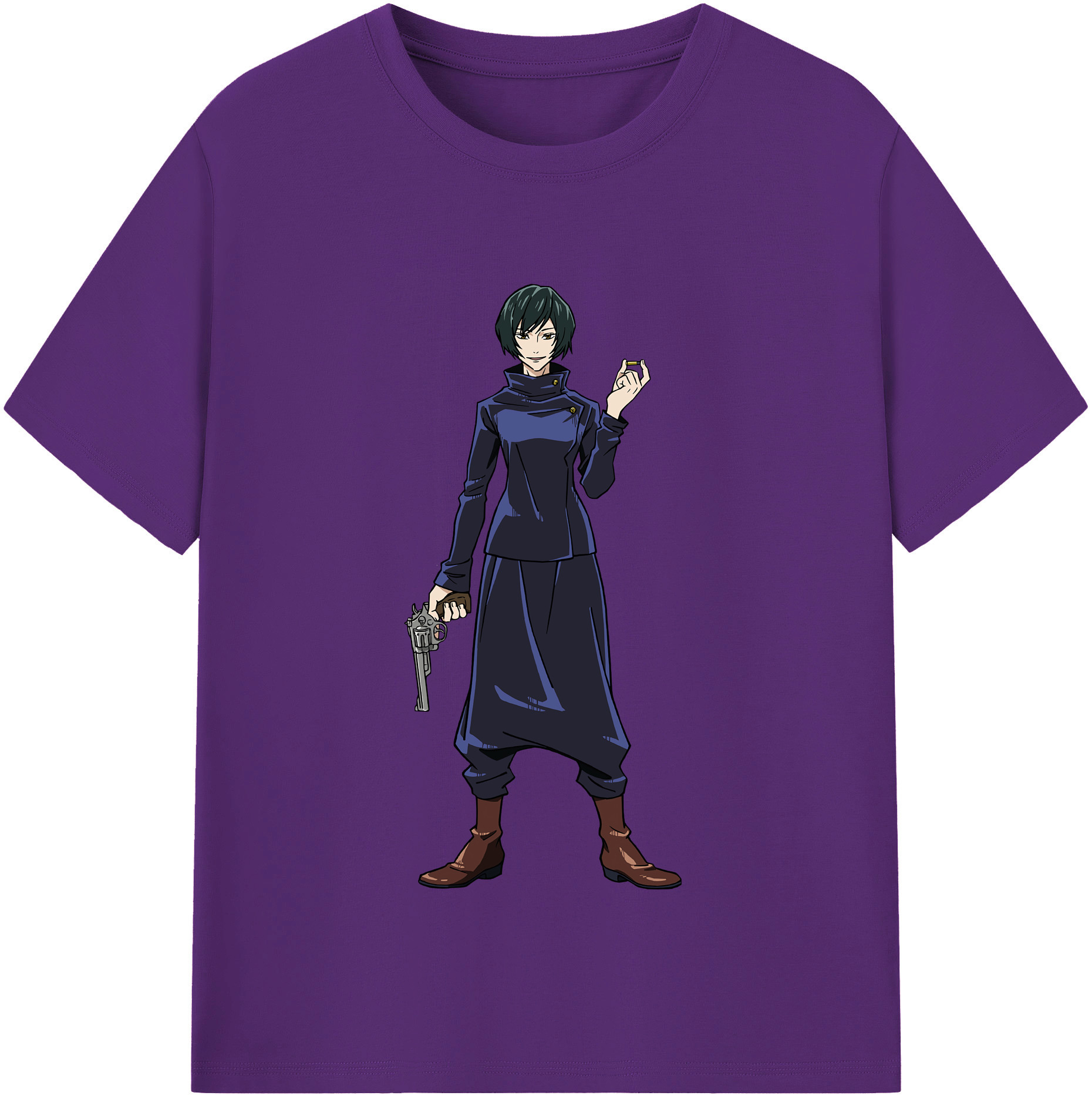 （画像用） 呪術廻戦 Jujutsu Kaisen 綿100％半袖Tシャツ（フロントプリント）