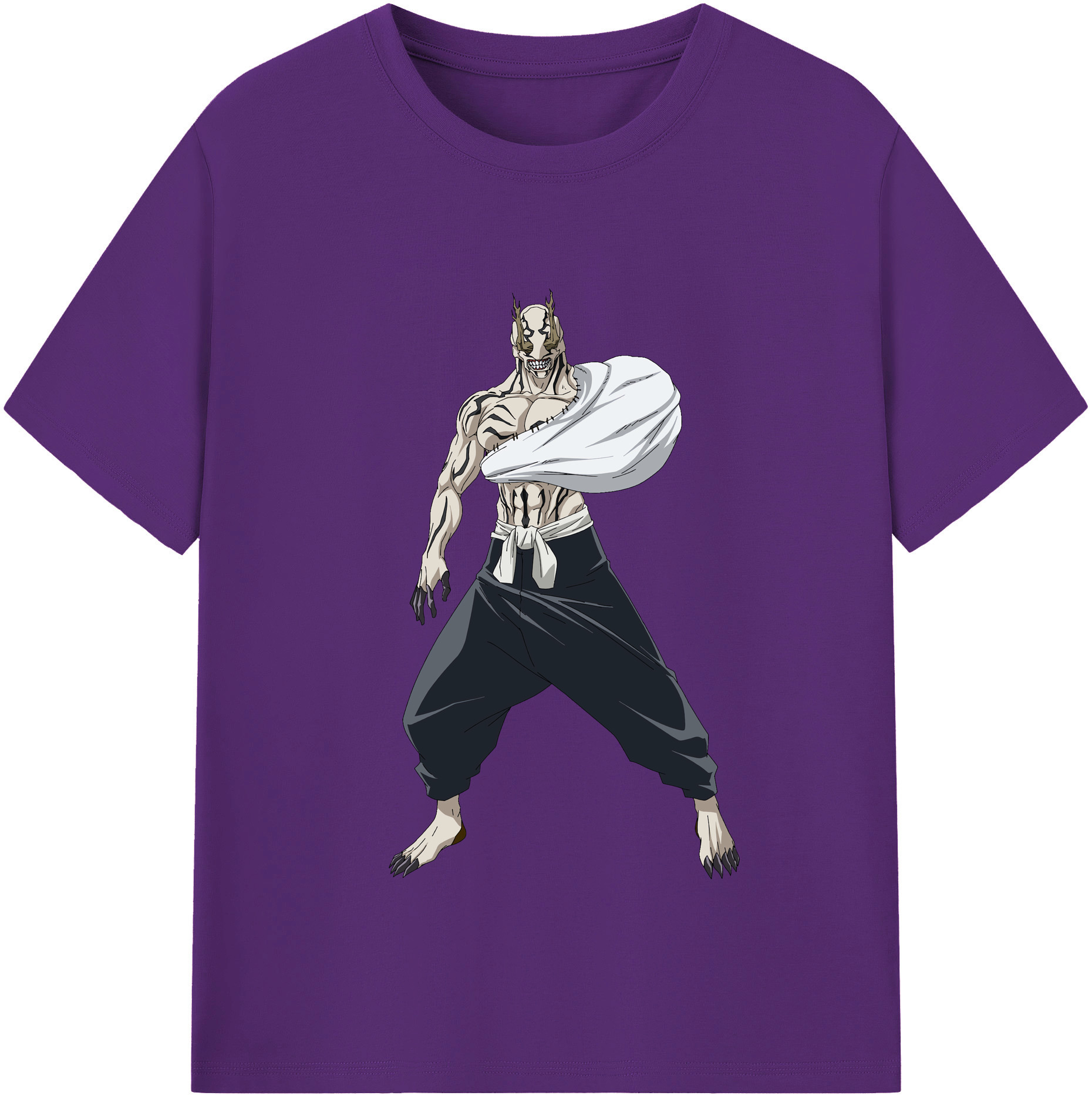 （画像用） 呪術廻戦 Jujutsu Kaisen 綿100％半袖Tシャツ（フロントプリント）