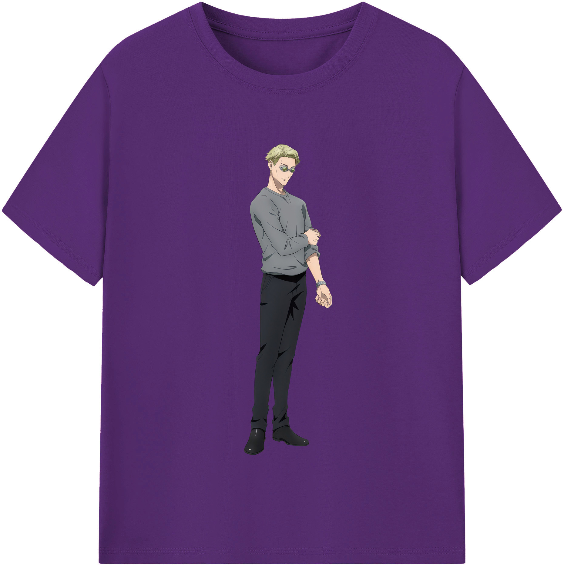 （画像用） 呪術廻戦 Jujutsu Kaisen 綿100％半袖Tシャツ（フロントプリント）