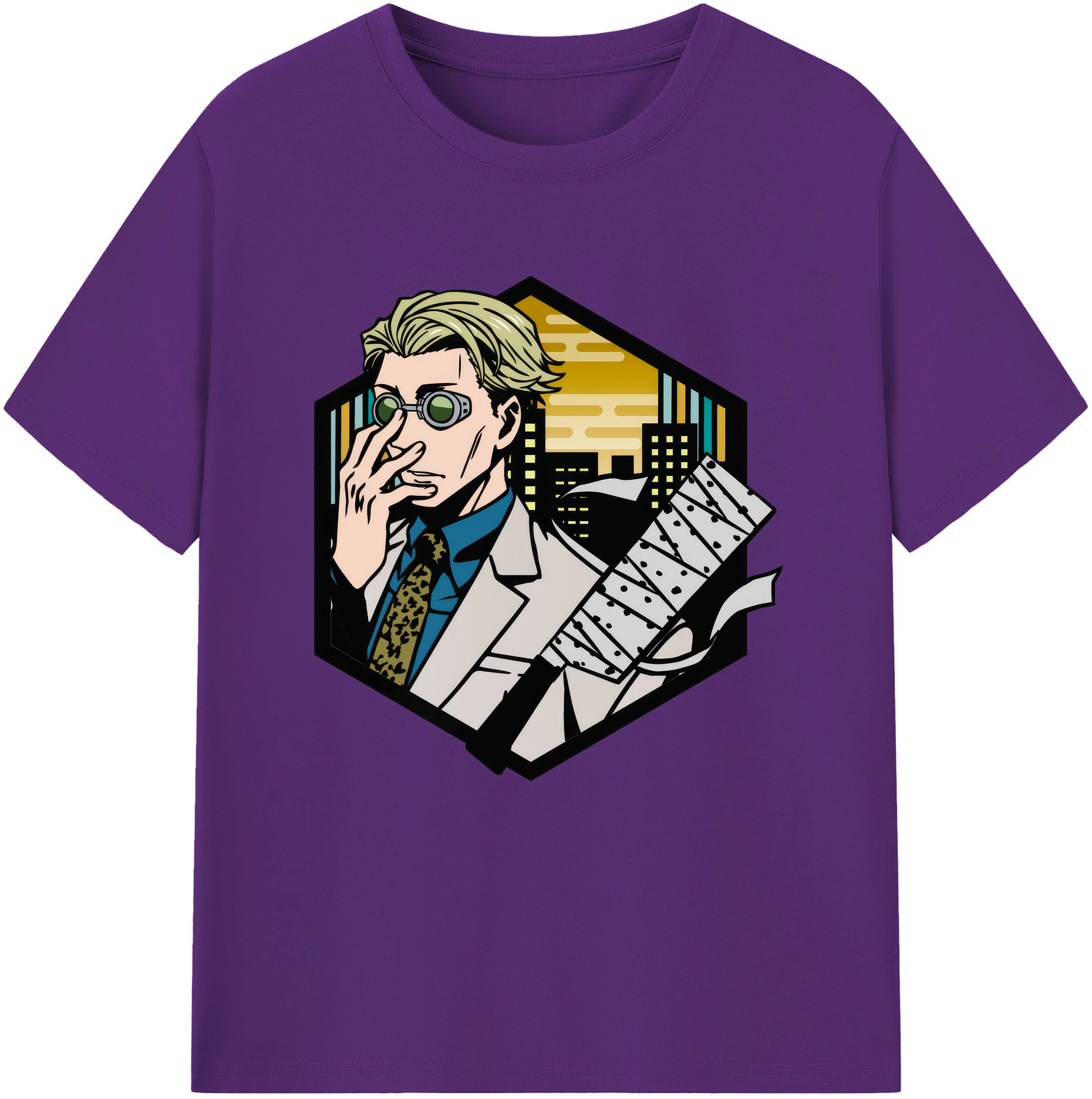 （画像用） 呪術廻戦 Jujutsu Kaisen 綿100％半袖Tシャツ（フロントプリント）
