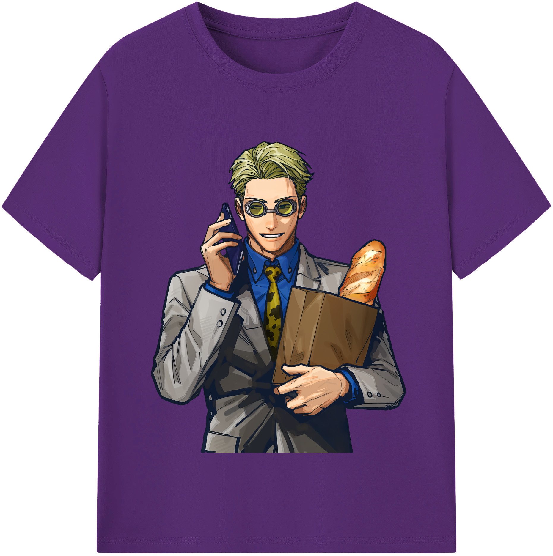 （画像用） 呪術廻戦 Jujutsu Kaisen 綿100％半袖Tシャツ（フロントプリント）