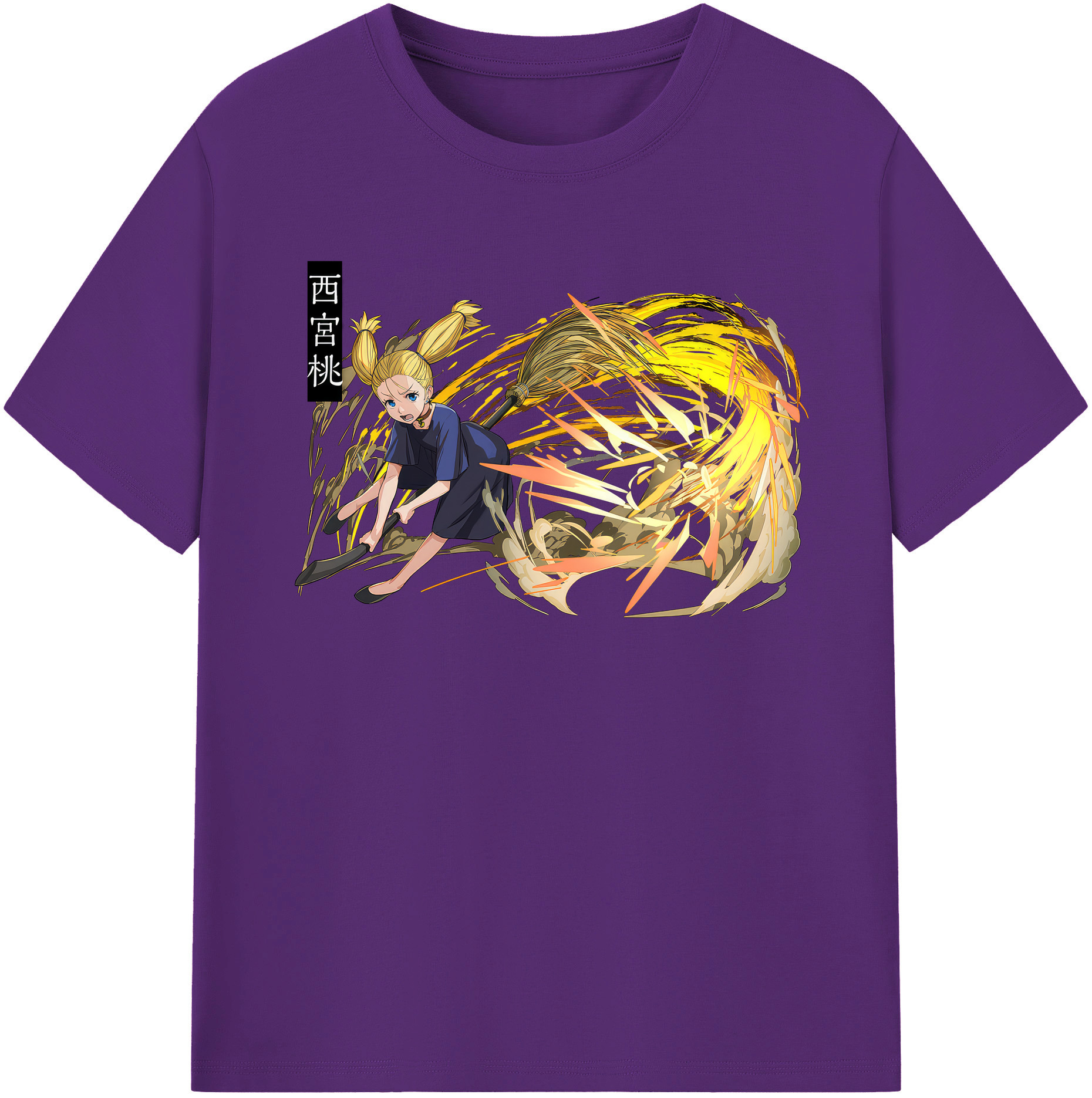 （画像用） 呪術廻戦 Jujutsu Kaisen 綿100％半袖Tシャツ（フロントプリント）