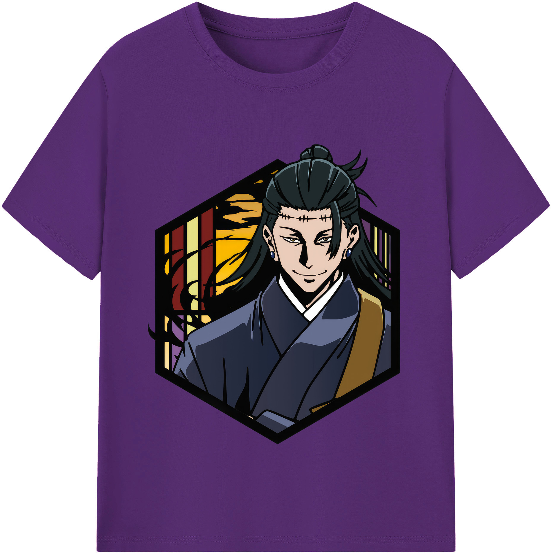 （画像用） 呪術廻戦 Jujutsu Kaisen 綿100％半袖Tシャツ（フロントプリント）