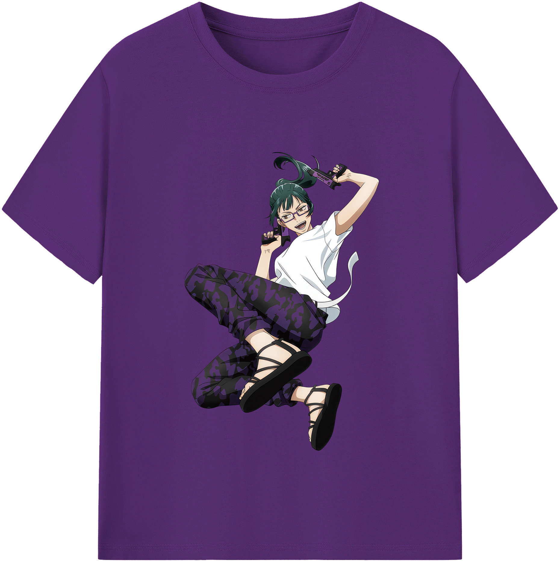 （画像用） 呪術廻戦 Jujutsu Kaisen 綿100％半袖Tシャツ（フロントプリント）