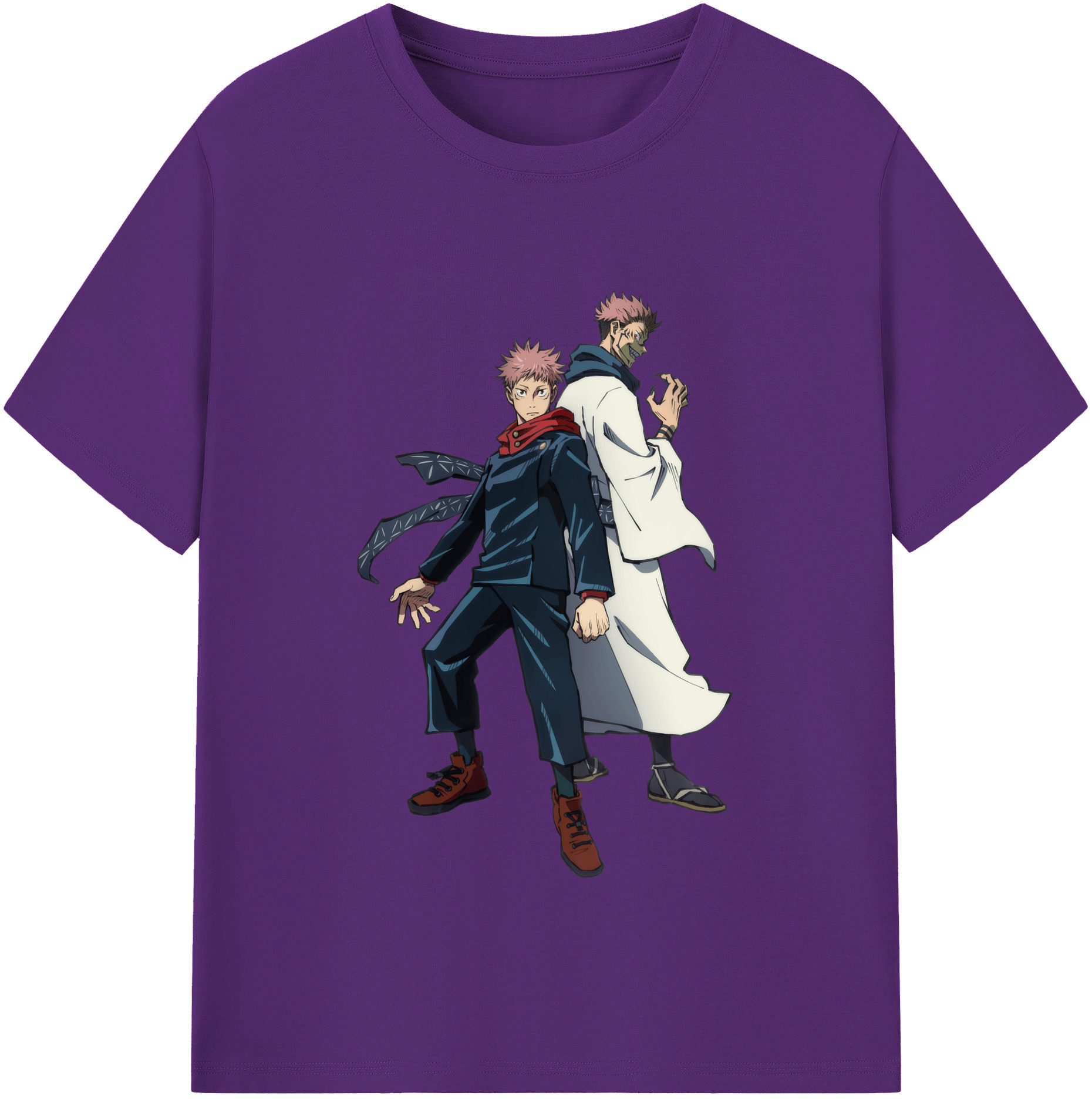 （画像用） 呪術廻戦 Jujutsu Kaisen 綿100％半袖Tシャツ（フロントプリント）