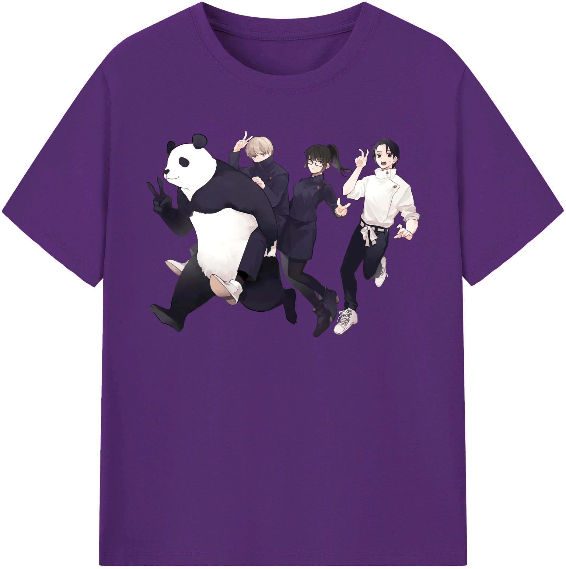（画像用） 呪術廻戦 Jujutsu Kaisen 綿100％半袖Tシャツ（フロントプリント）