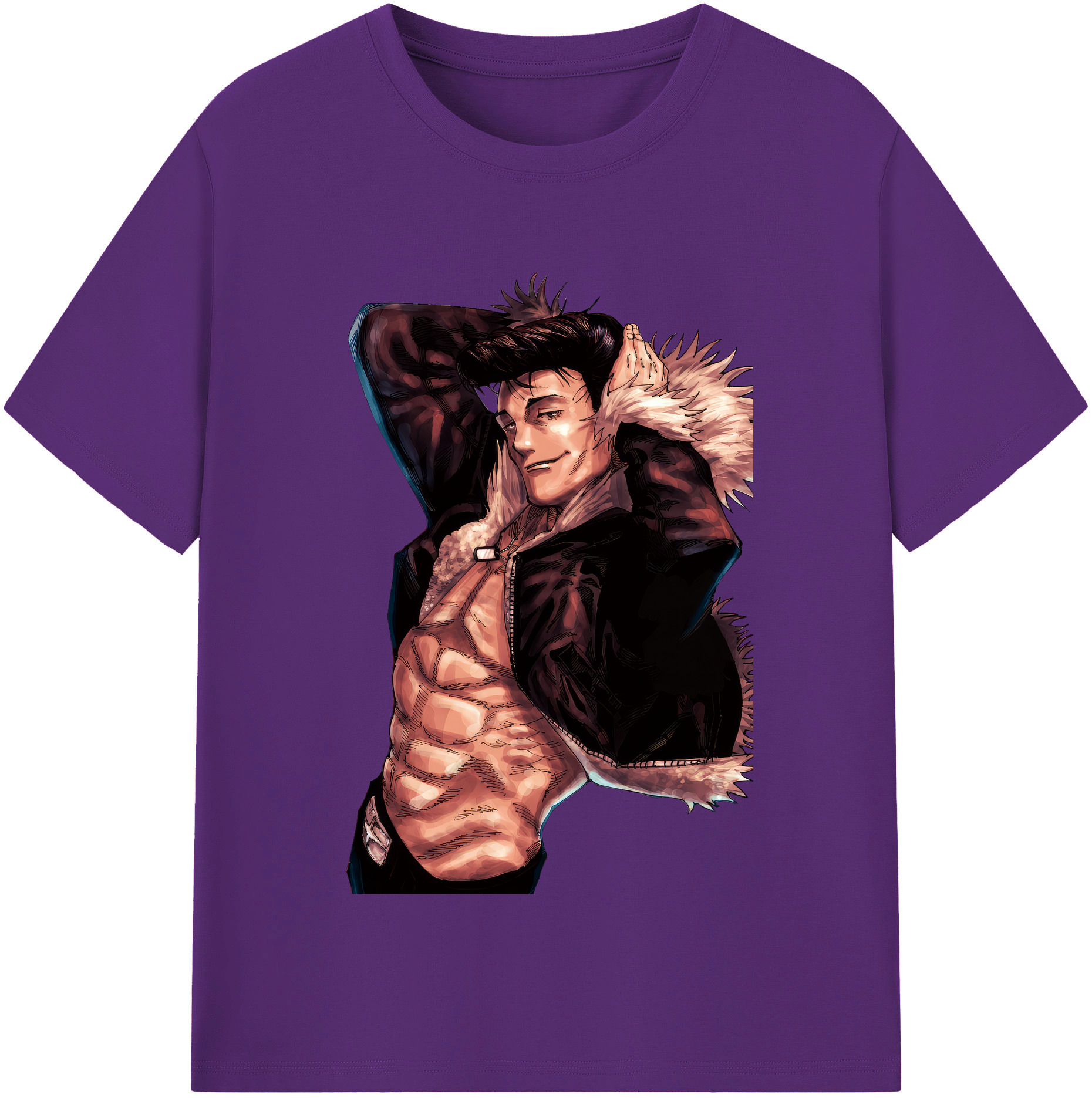 （画像用） 呪術廻戦 Jujutsu Kaisen 綿100％半袖Tシャツ（フロントプリント）